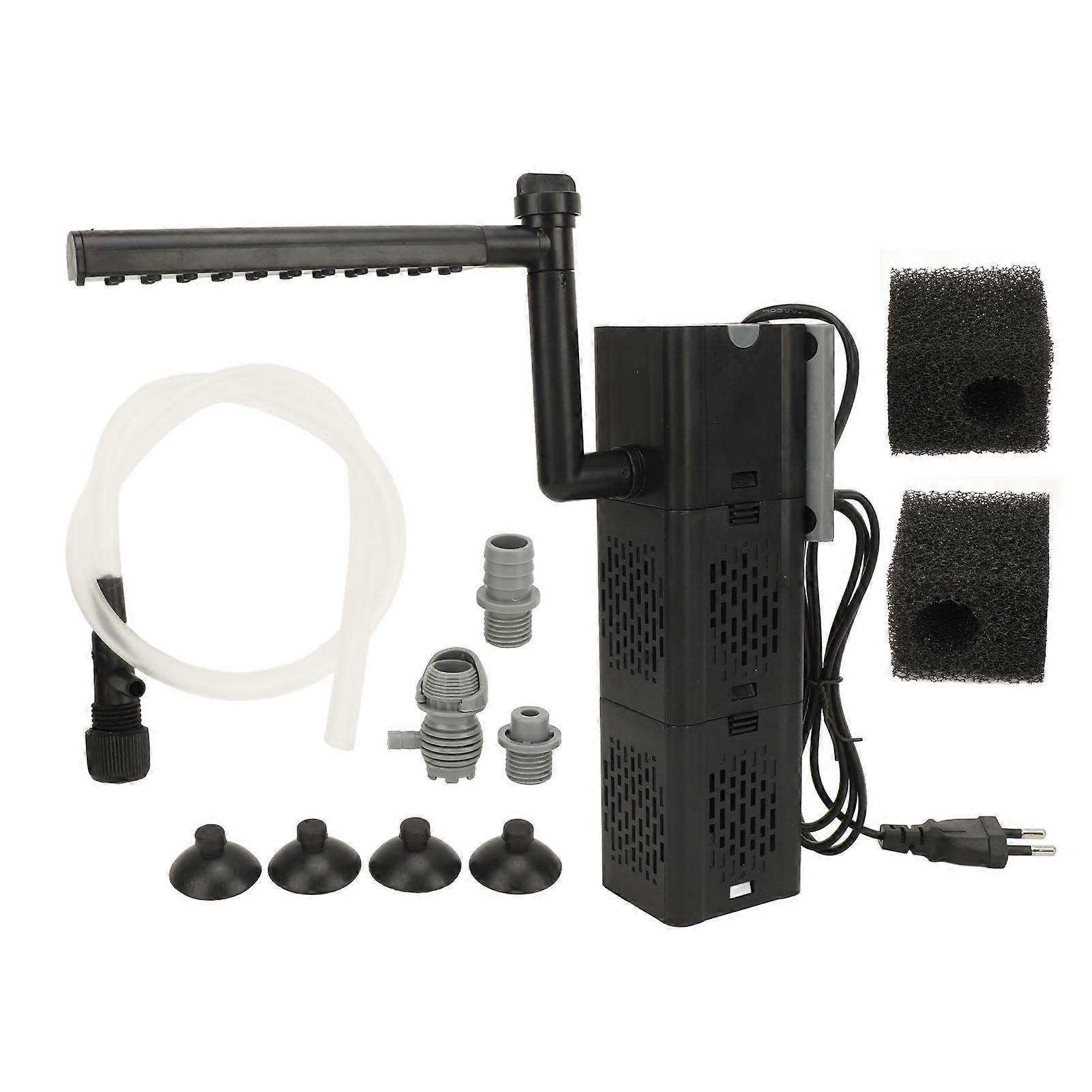 Aquarium Internal Filter Quiet Powerful Oxygenation Wave Making Submersible Fish Tank Filter Pump