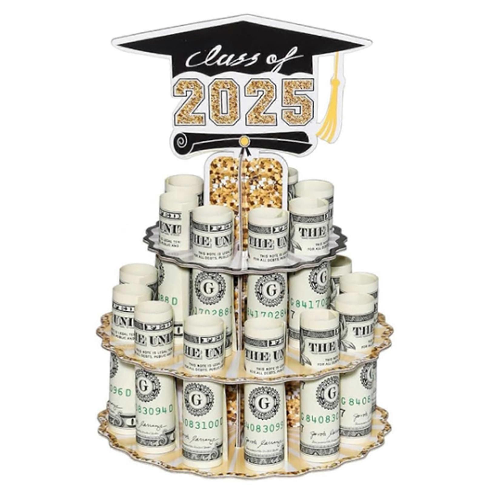 Personalized 2025 Graduation Money Card Holder Elegant Stylish Design for College High School Graduation Party