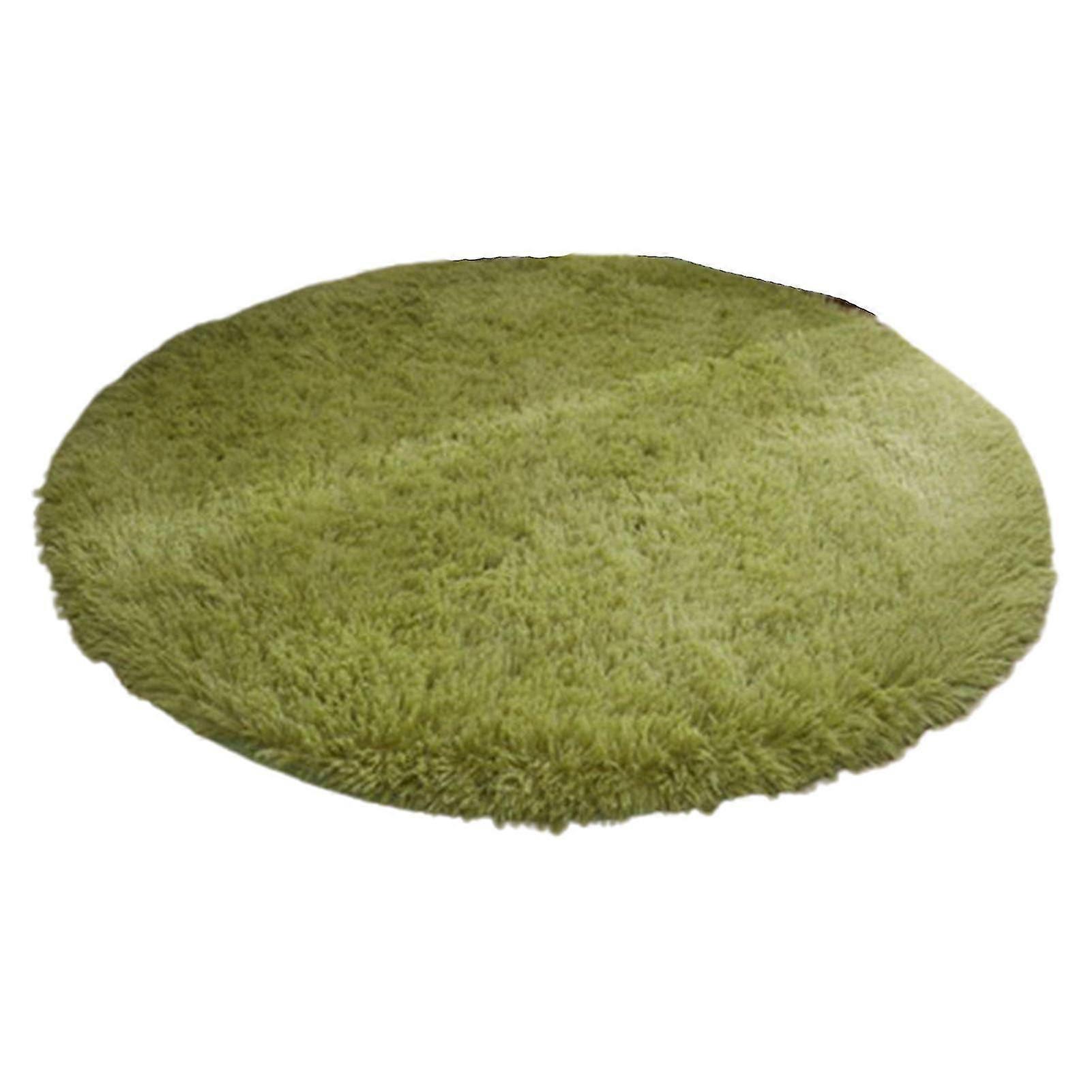 Tapis de sol rond et moelleux de luxe pour chambre à coucher, ultra doux, résistant à l'usure, antidérapant