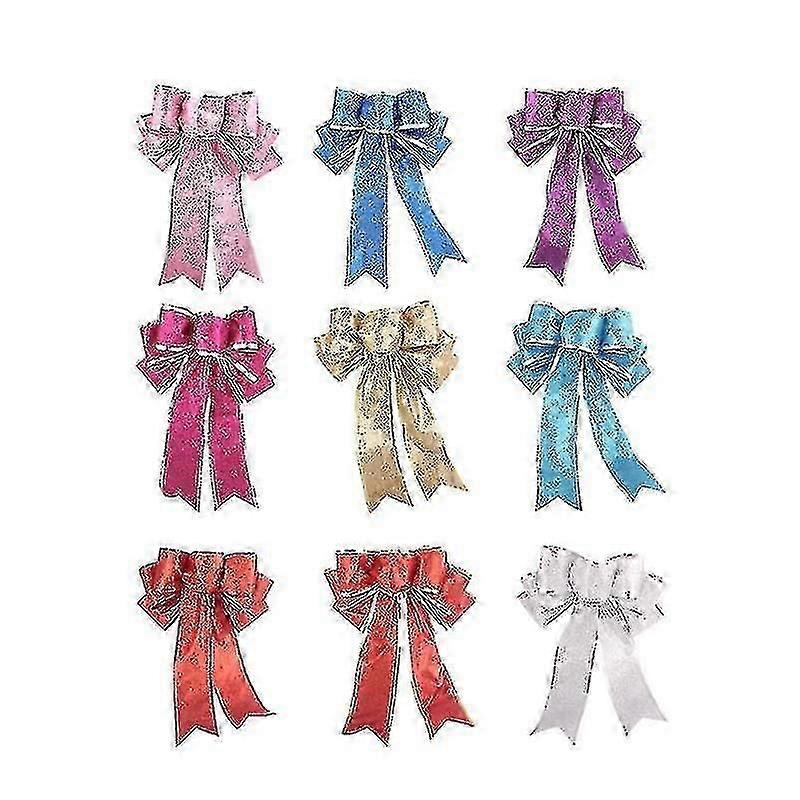 Exquisite 9pcs Christmas Ornaments