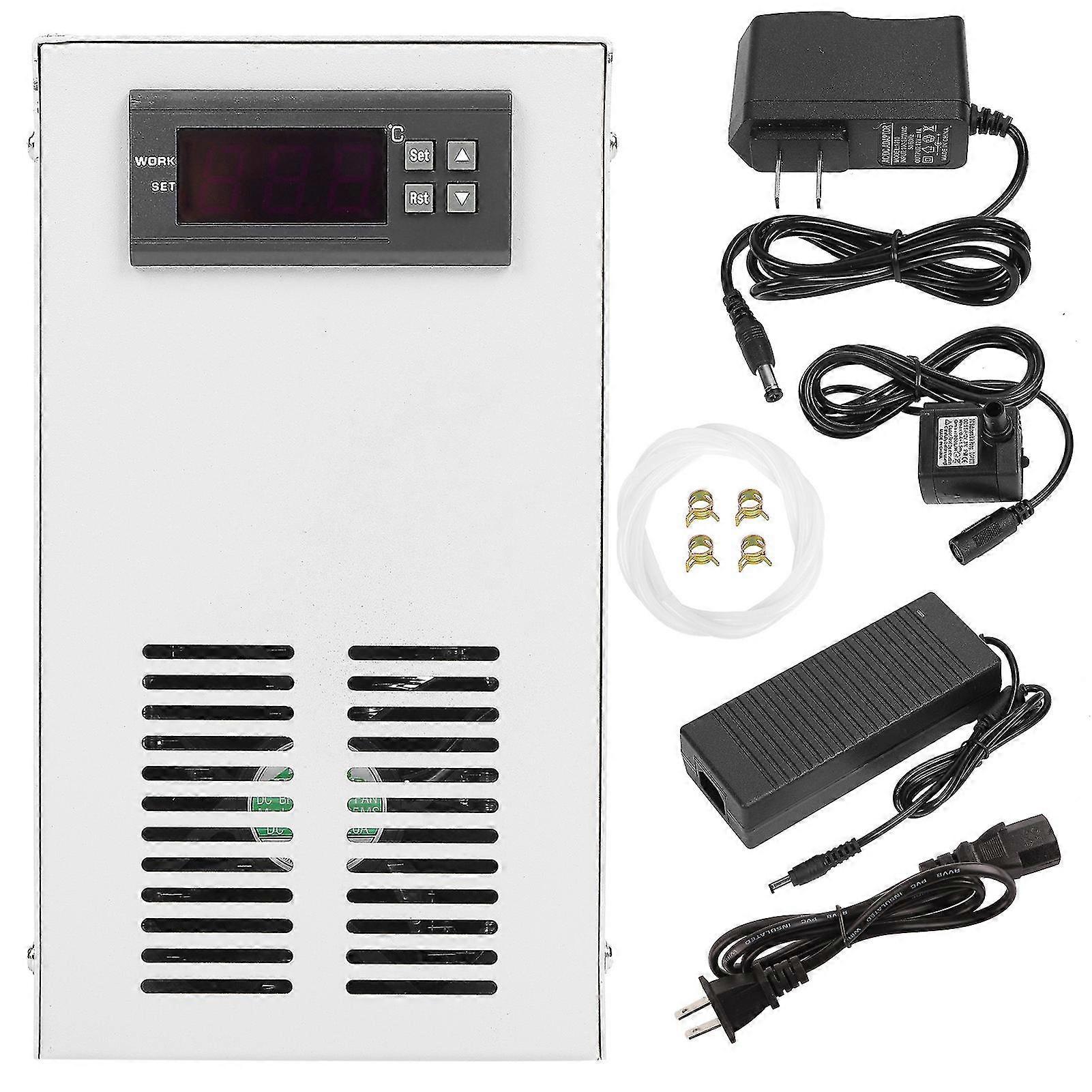 USプラグ 100-240V 水槽用水冷システム 定温冷却システム