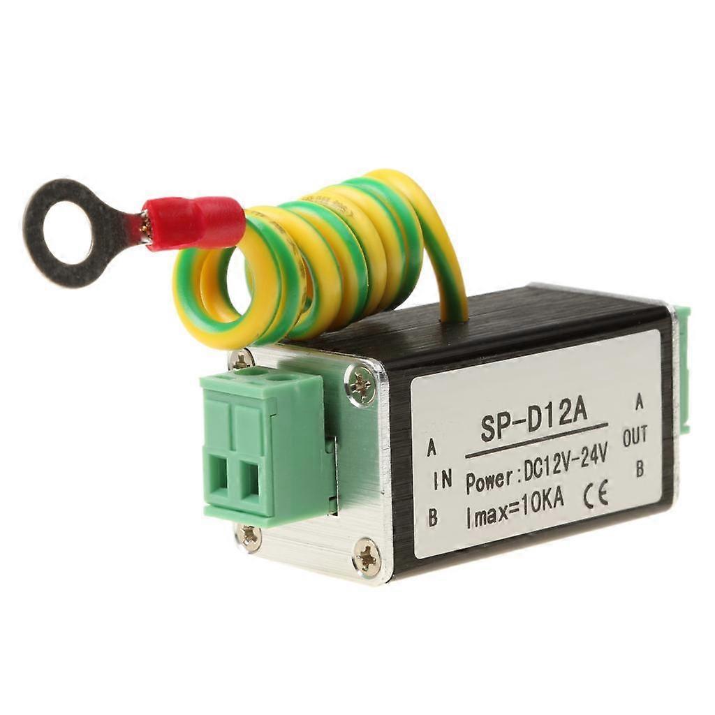 DC12-24V Forsyningsdæmper Sort