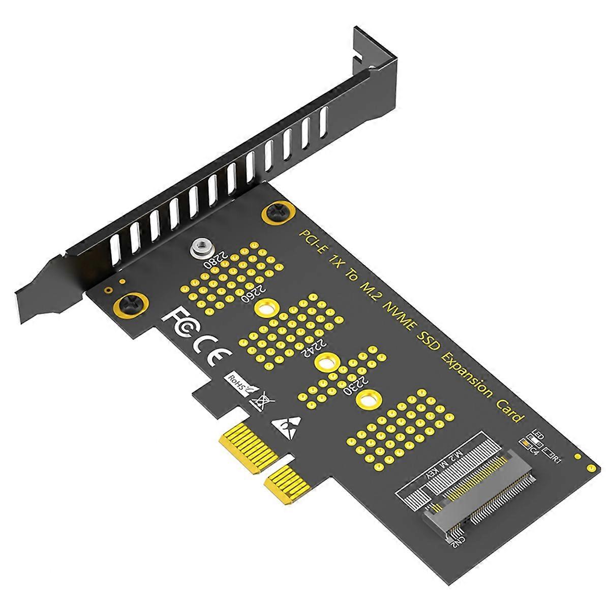 M.2 NGFF NVMe SSD to PCI-E 3.0 1X Adapter