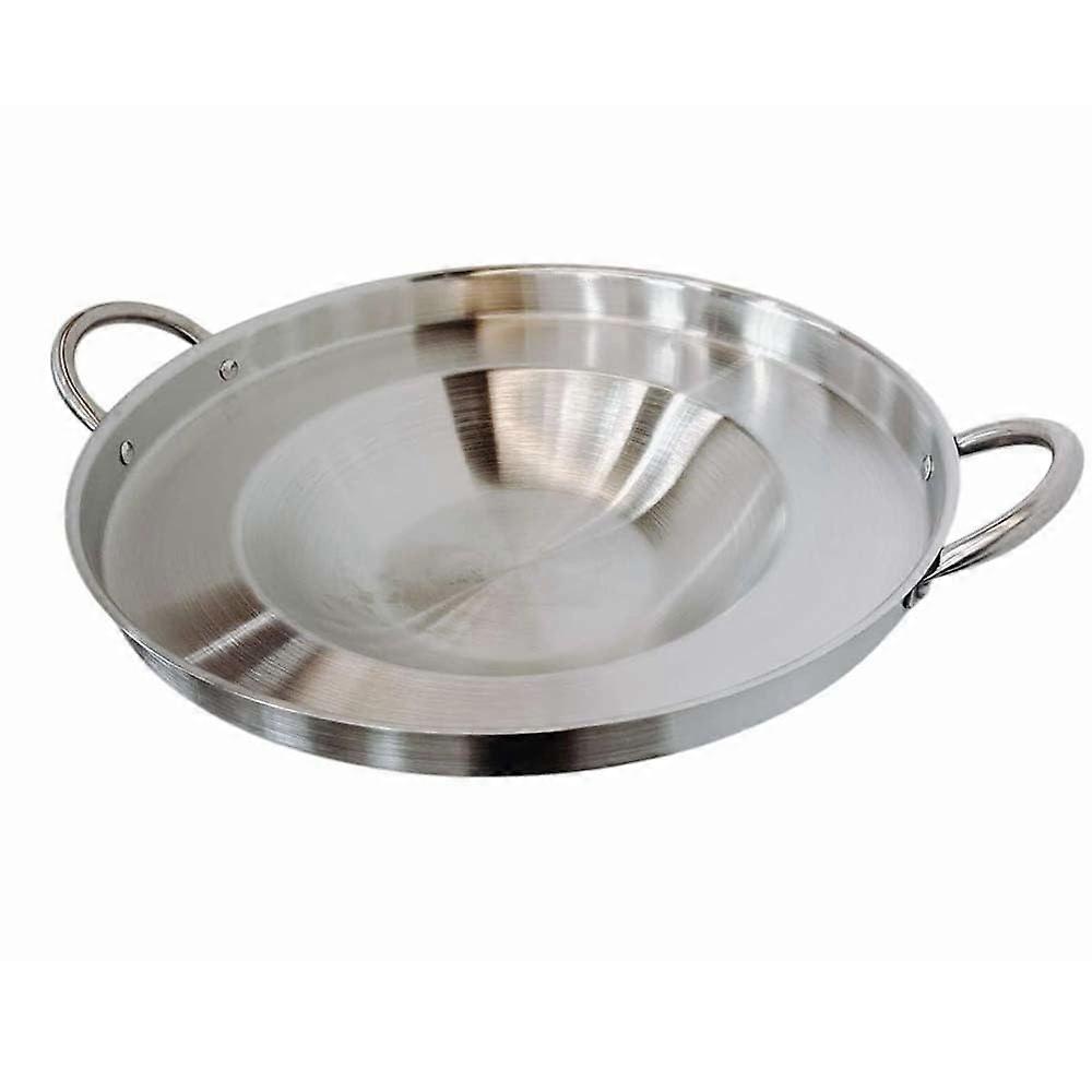 Comal Concave 16' 不锈钢户外 Para Carnitas Taco Disco Cocinar Plancha Griddle 玉米饼炒锅