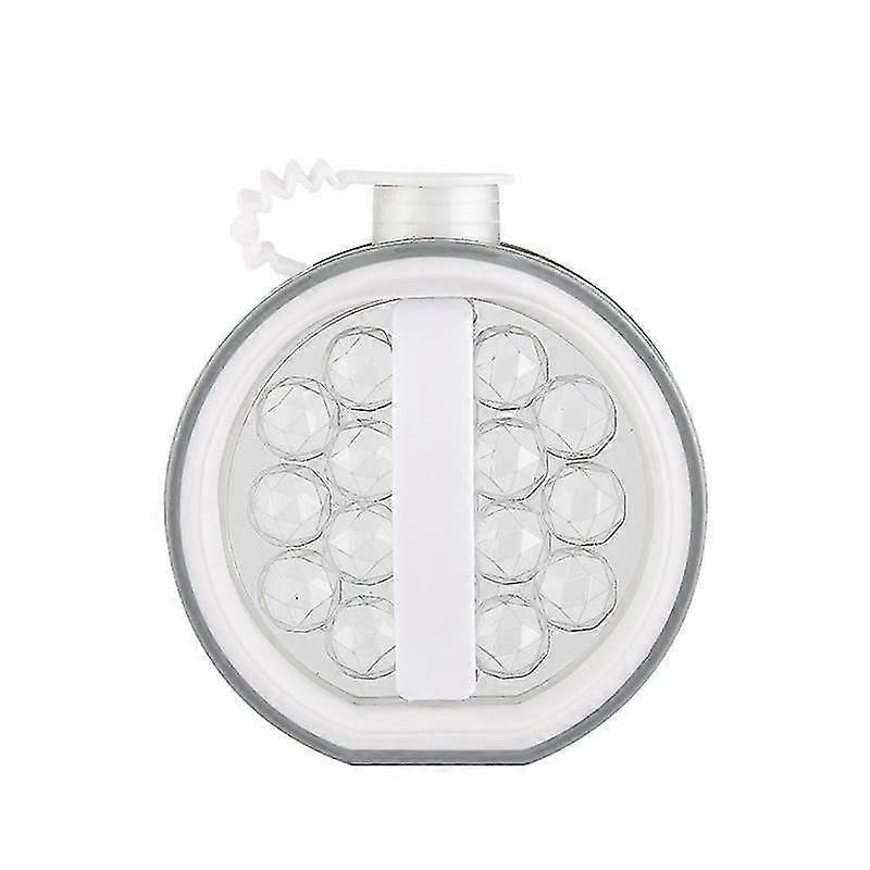 Ice Ball Maker Gadget Kitchen Bar Accessories Creative Ice Cube Mold Container With Handle grey