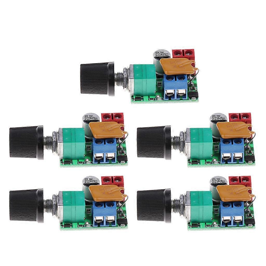 5PCS Small PWM DC 3V-35V 5A Motor PWM Speed Controller Speed Control