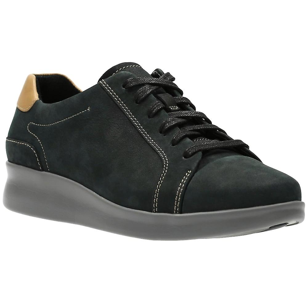 Clarks Un Flare Femmes Wide Casual Trainers