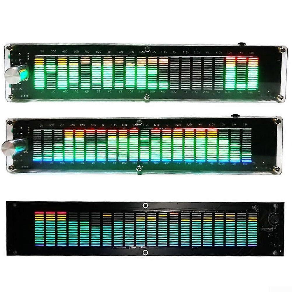Music Display with for EQ 20 Segment LED, Adjustable Gain, Dual Channels/Switchable Mono /1190(Without DSP)