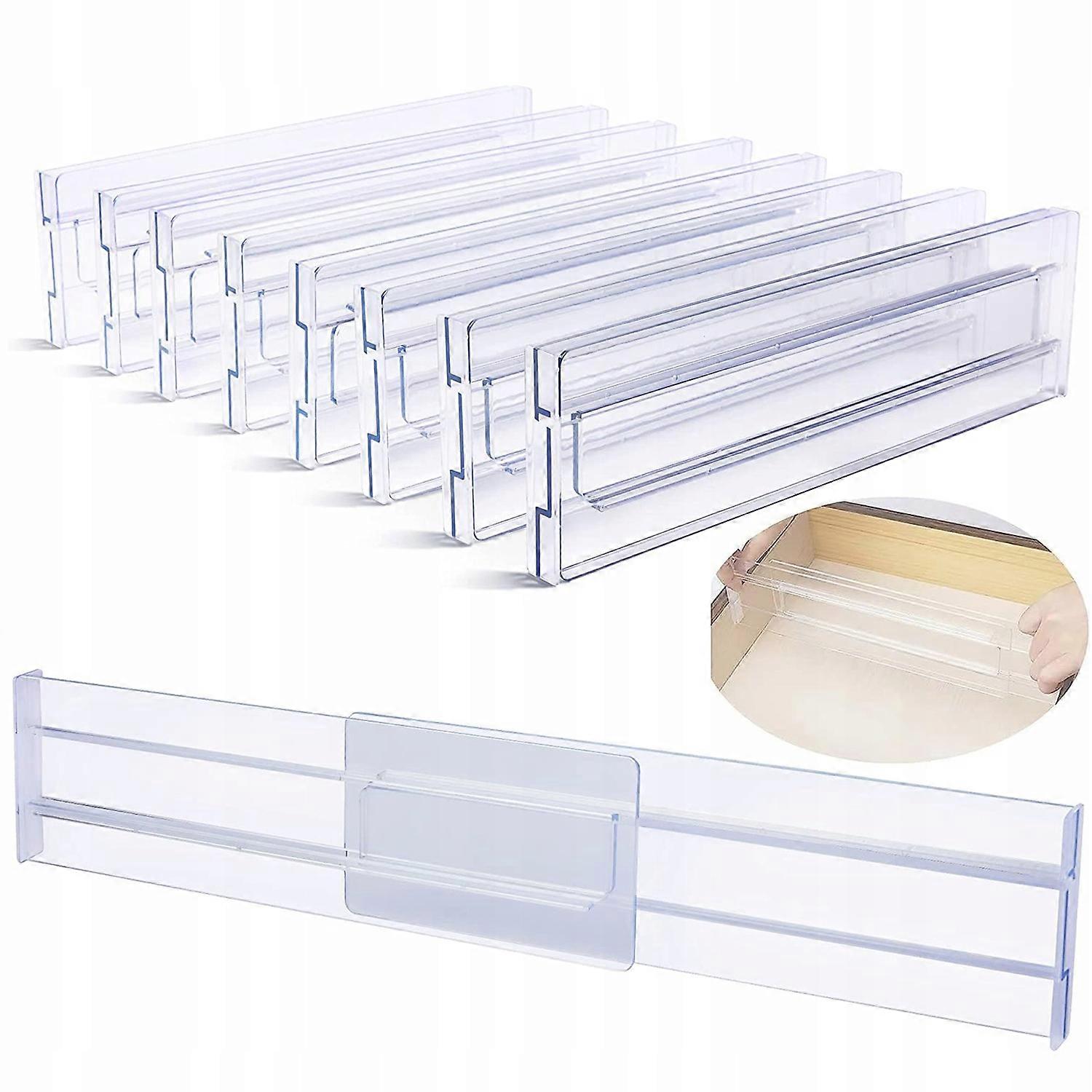 Drawer Organizer Compartments Drawer Separator For Wardrobe 8 Pcs