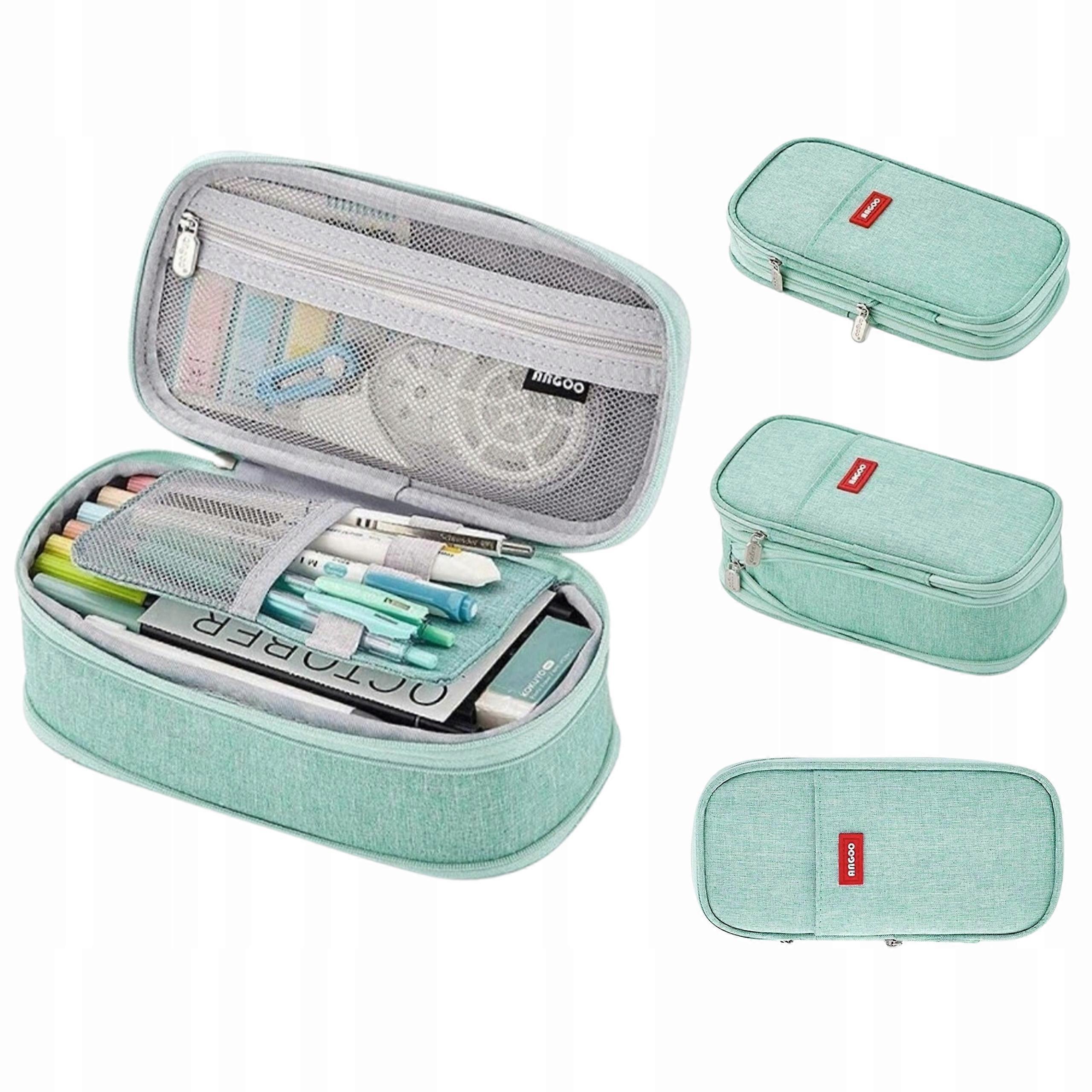 Large School Pencil Case, Three-room, Multifunctional