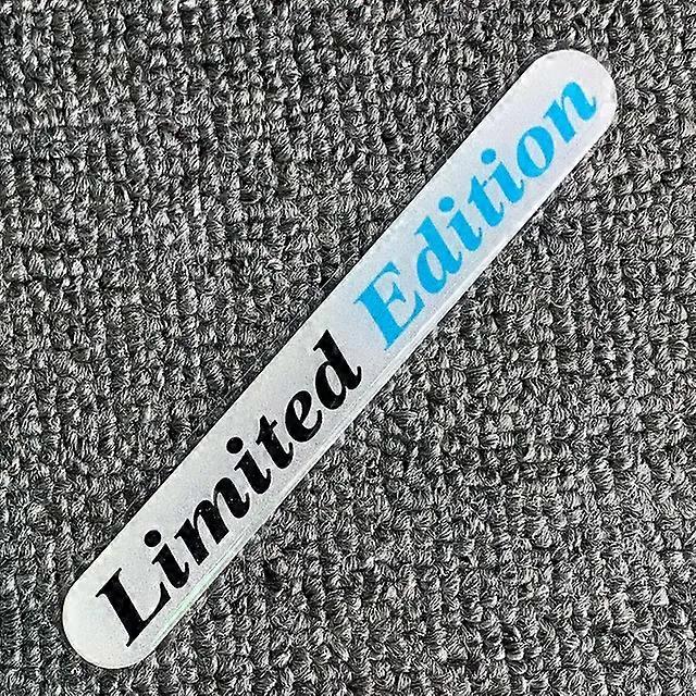 3D Resin Gel Reflective stickers Motorcycle Tank Emblem Limited Edition Embelm Decals AccessoriesVehicle Wraps