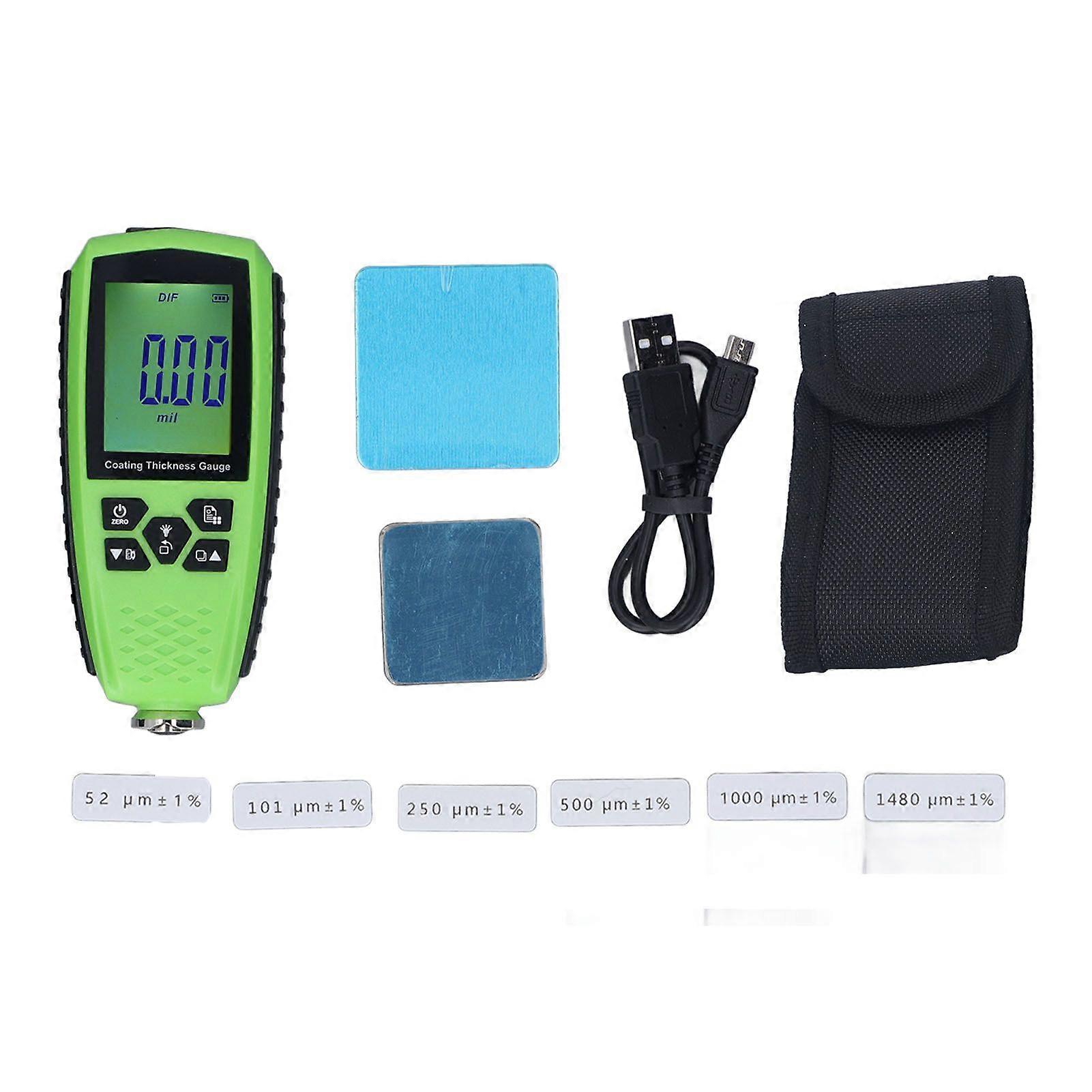 2025 Latest Model  Paint Thickness Gauge Coating Depth Meter Tester Digital