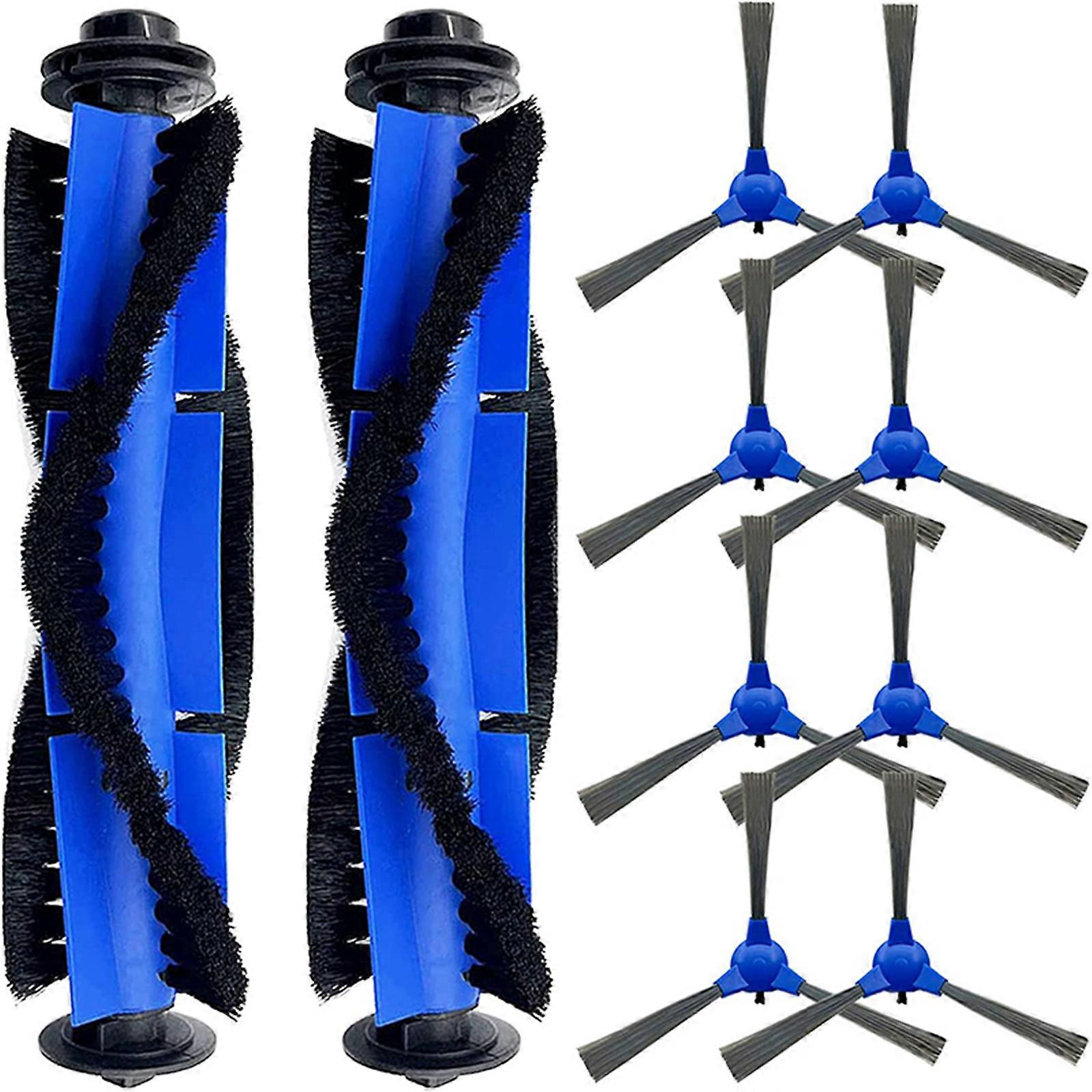 Roller Brush Compatible-with RoboVac 11S/15C/30C/12C Vacuum Cleaner Accessory Original Floor Attachment Side Brush Multicolor