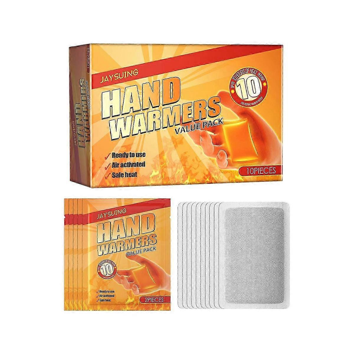 Jaysuing Hand Warmers, Hand Warmer Portable Comfortable Self-Heating Warm Patch Belly Warm Patch Bel