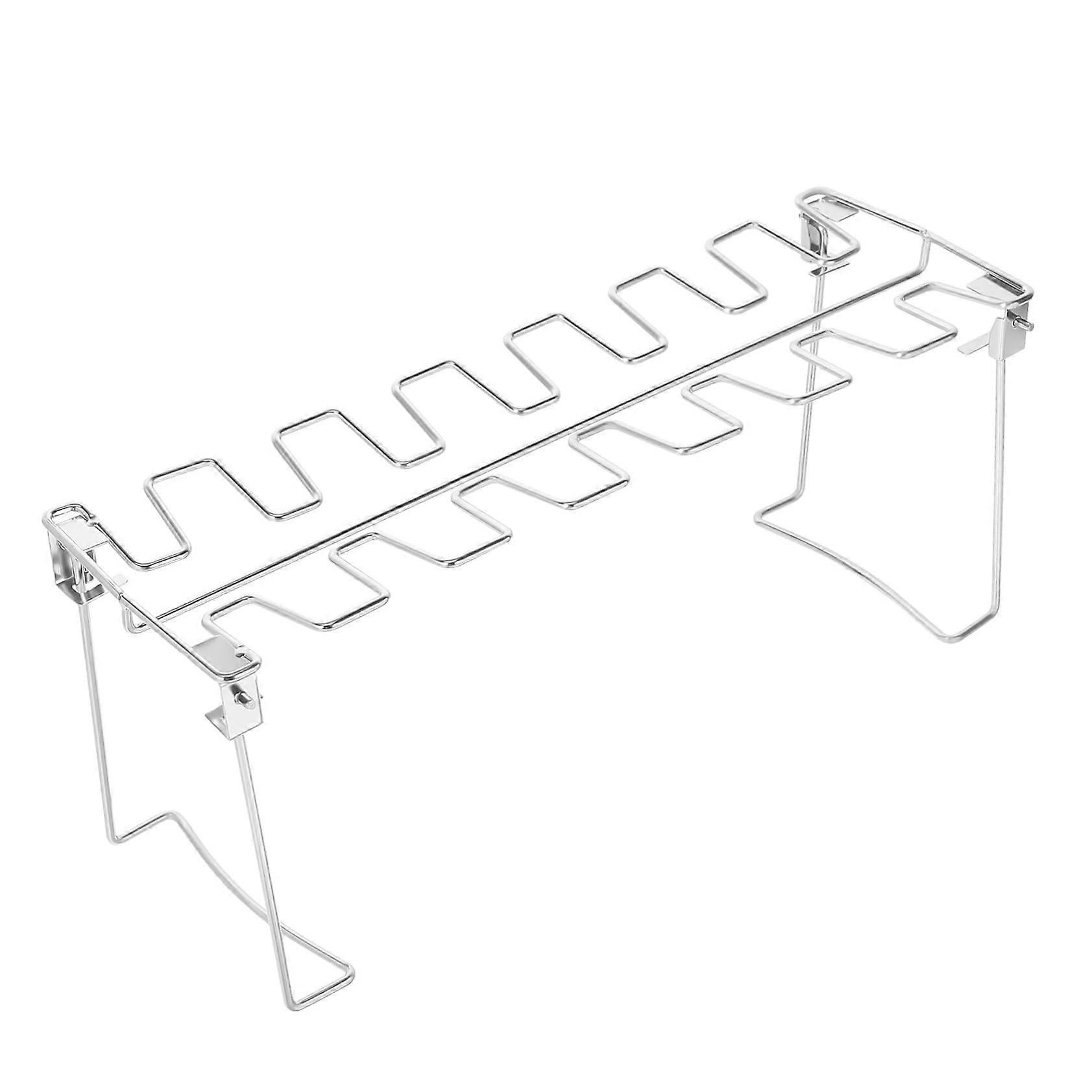 Foldable stand for grilled chicken legs, grill accessories, grill rack