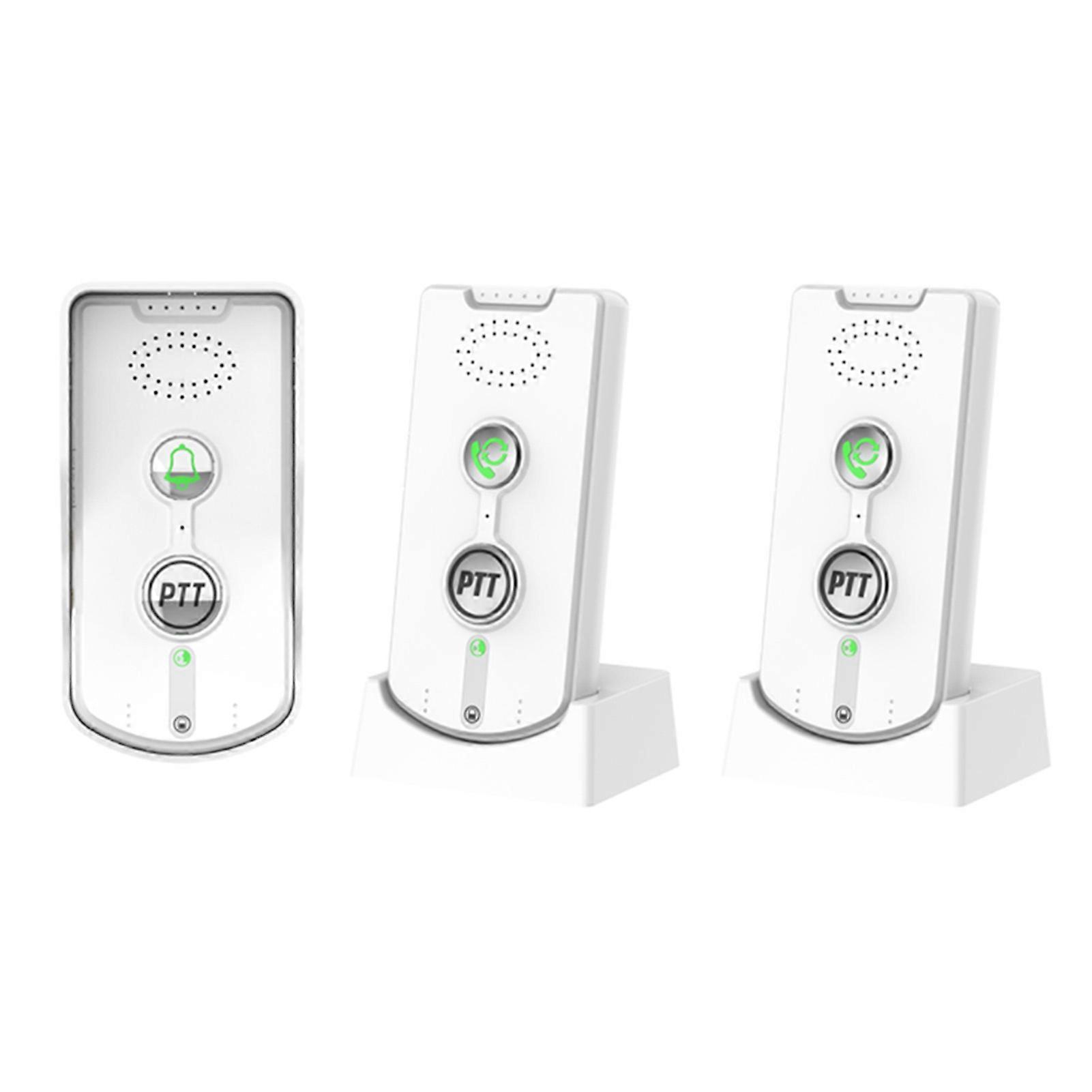 Wireless Doorbell Intercom 1000m Range Rechargeable 3.7V 1800mAh