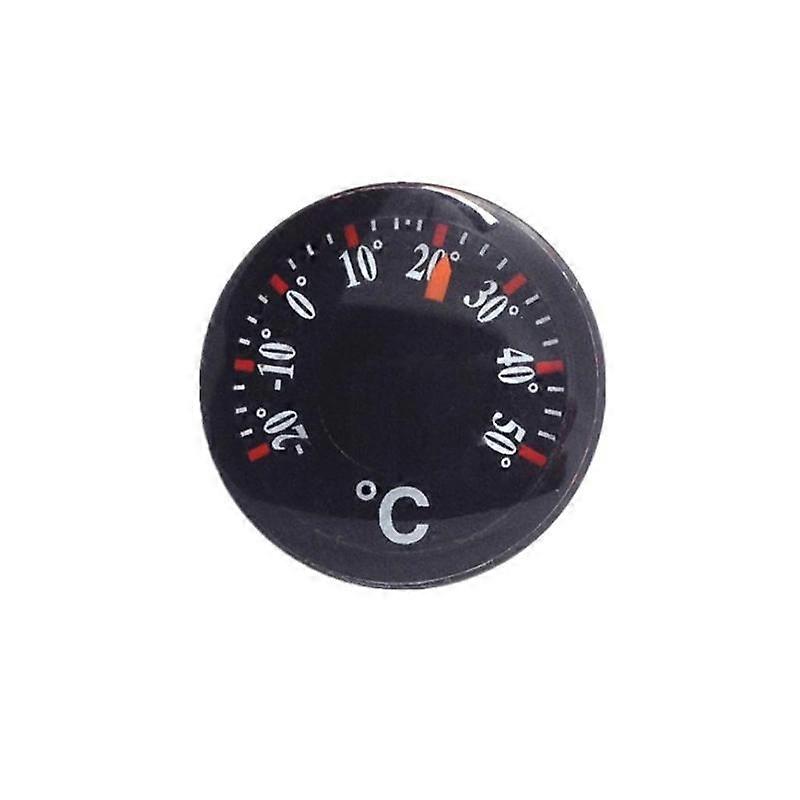 (A)$Outdoor portable thermometer Celsius round thermometer 20mm plastic thermometer pointer waterproof and drop-resistant