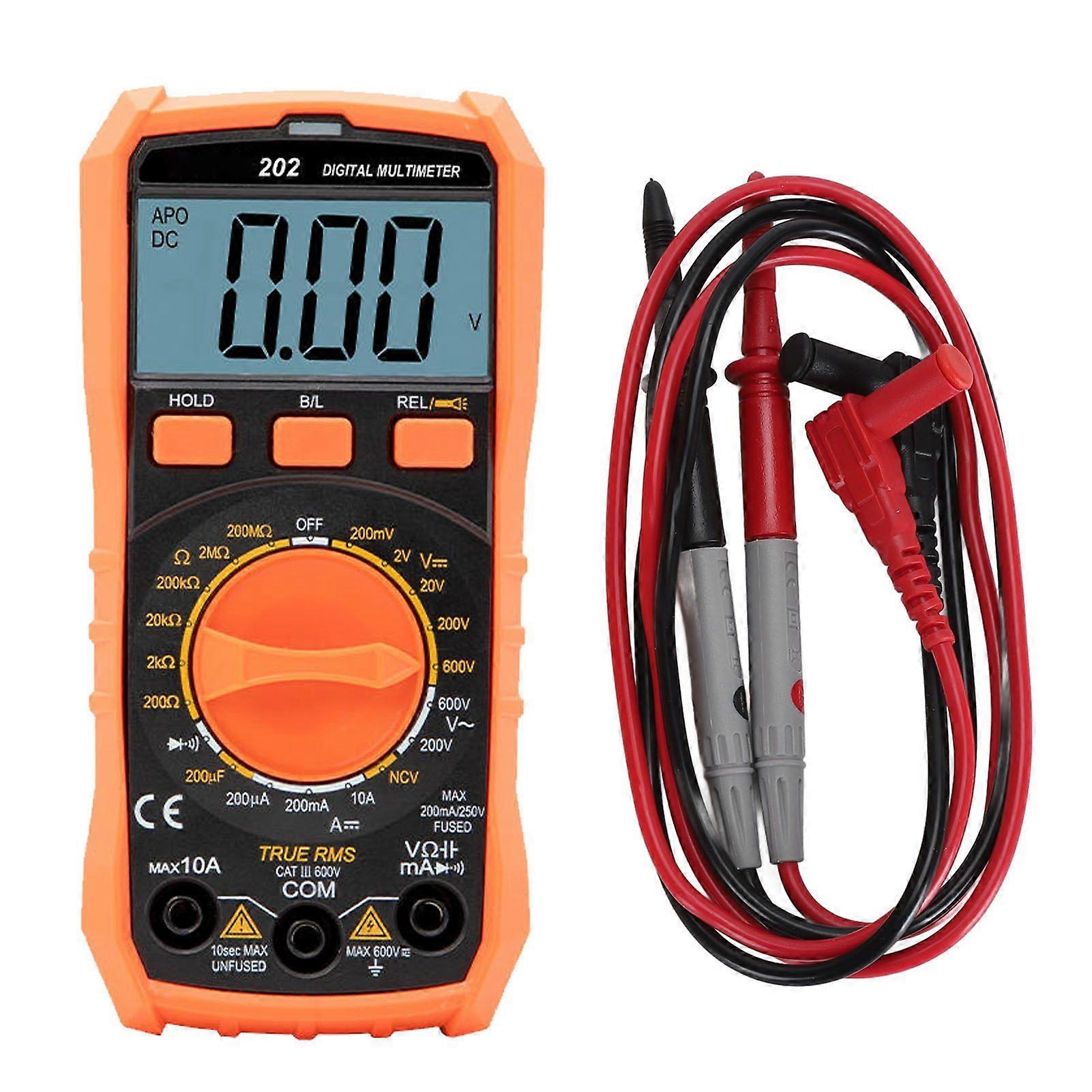 High quality  VC202 Multifunctional small digital multimeter with battery