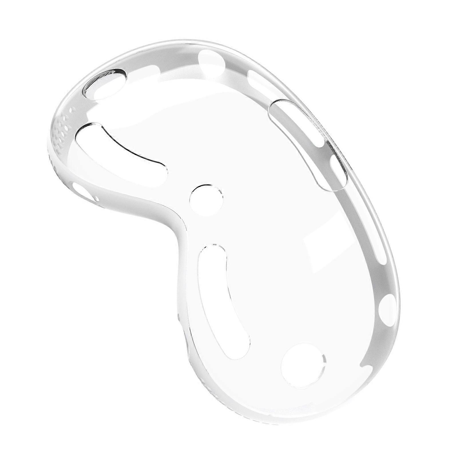 Shockproof Transparent TPU PC Protective Case for VR Headset White