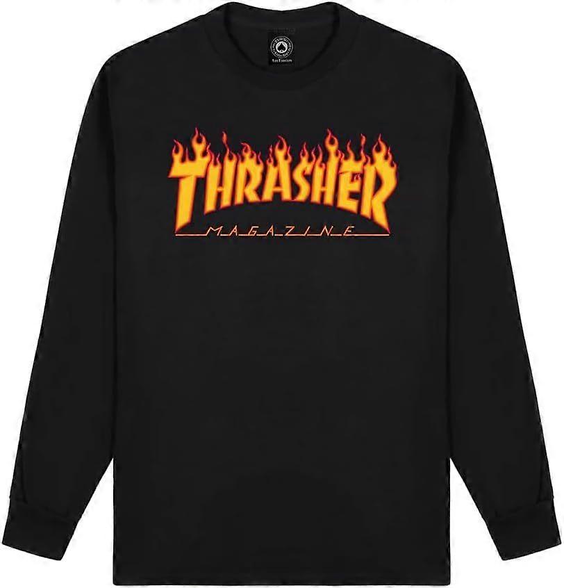 Thrasher Flame Long Sleeve T-Shirt