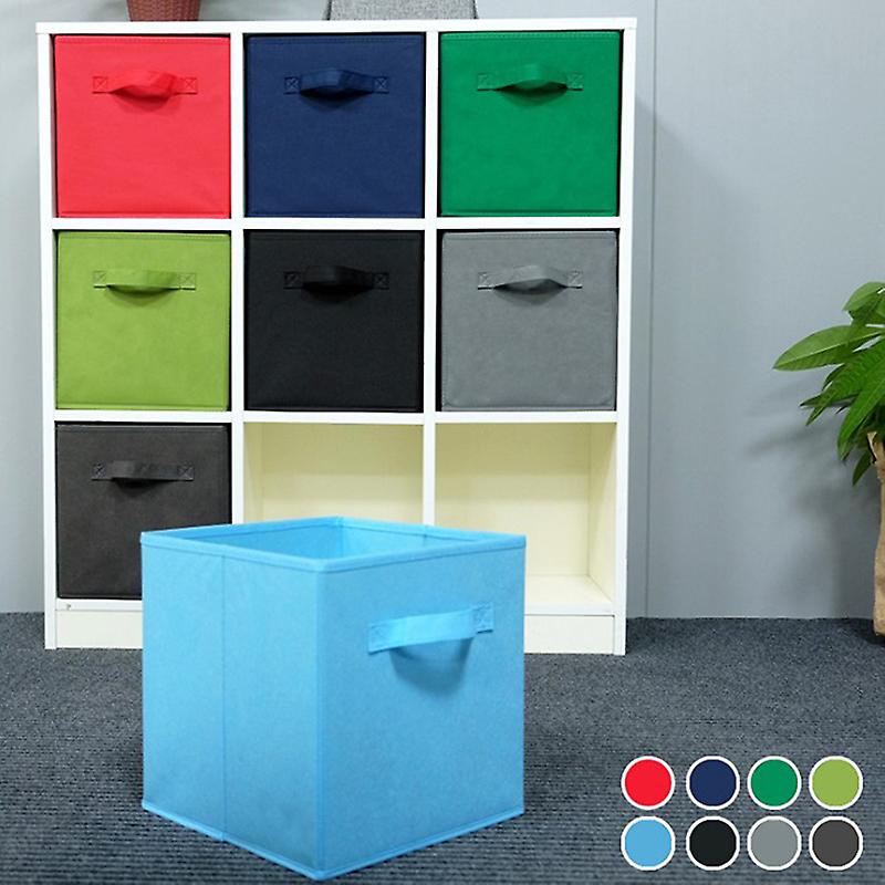 Folding Non-woven Fabric Storage Box Cube Bin For Children Toys Sundries