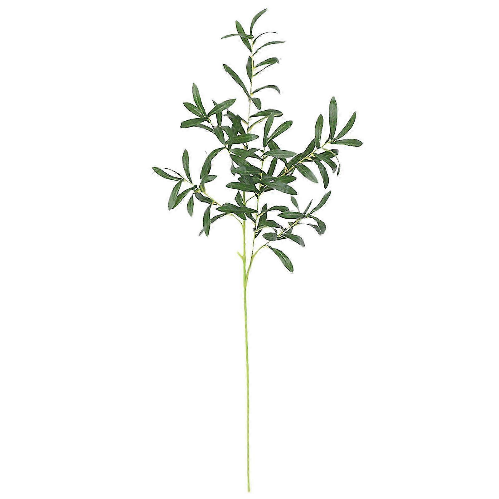 Life-like 6 Stem Olive Branch for Greenery Decor 2025