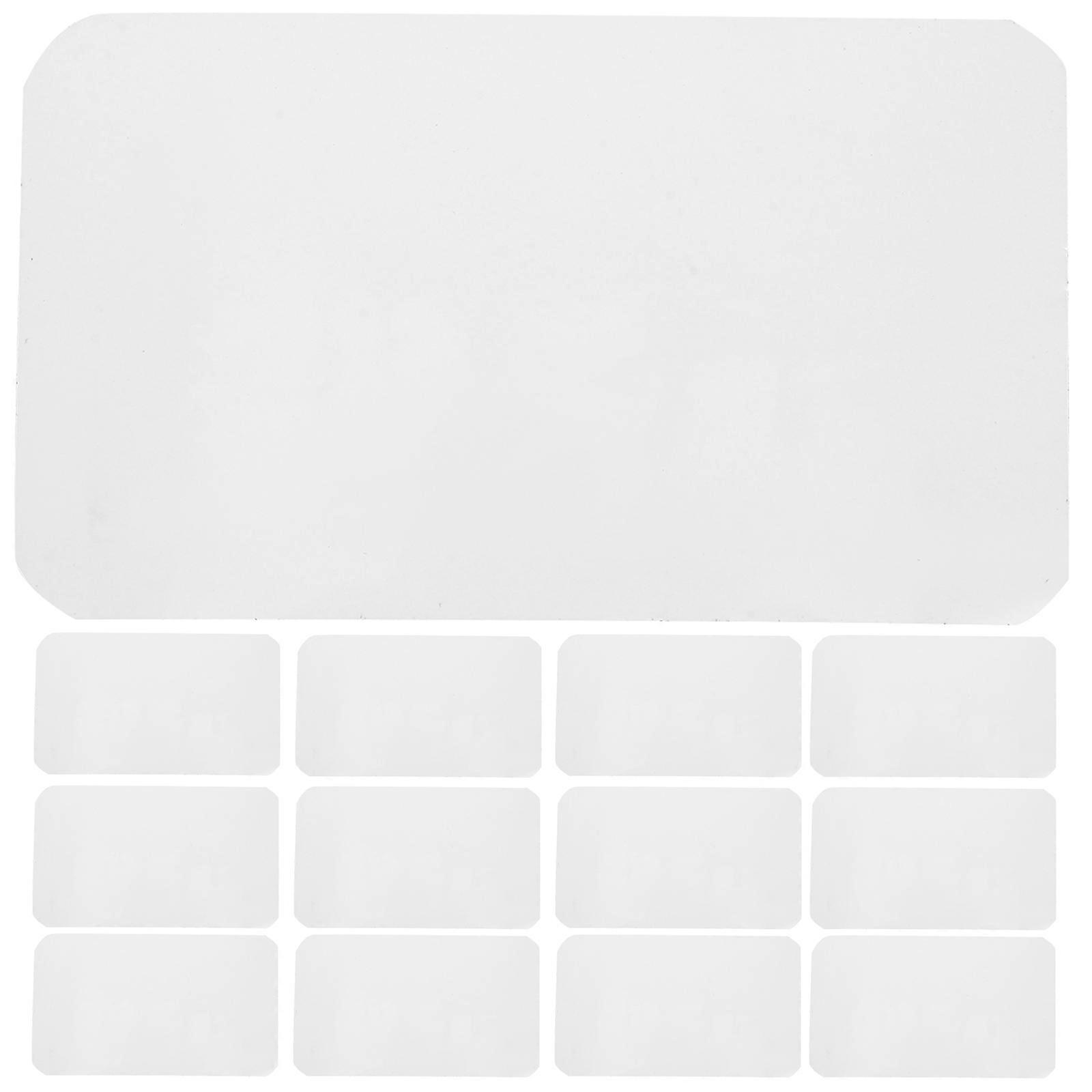 50pcs Heat Transfer Stickers Blank Adhesive DIY Material for Sublimation Crafting Versatile Design Options for Personal or Business Use with Vibrant