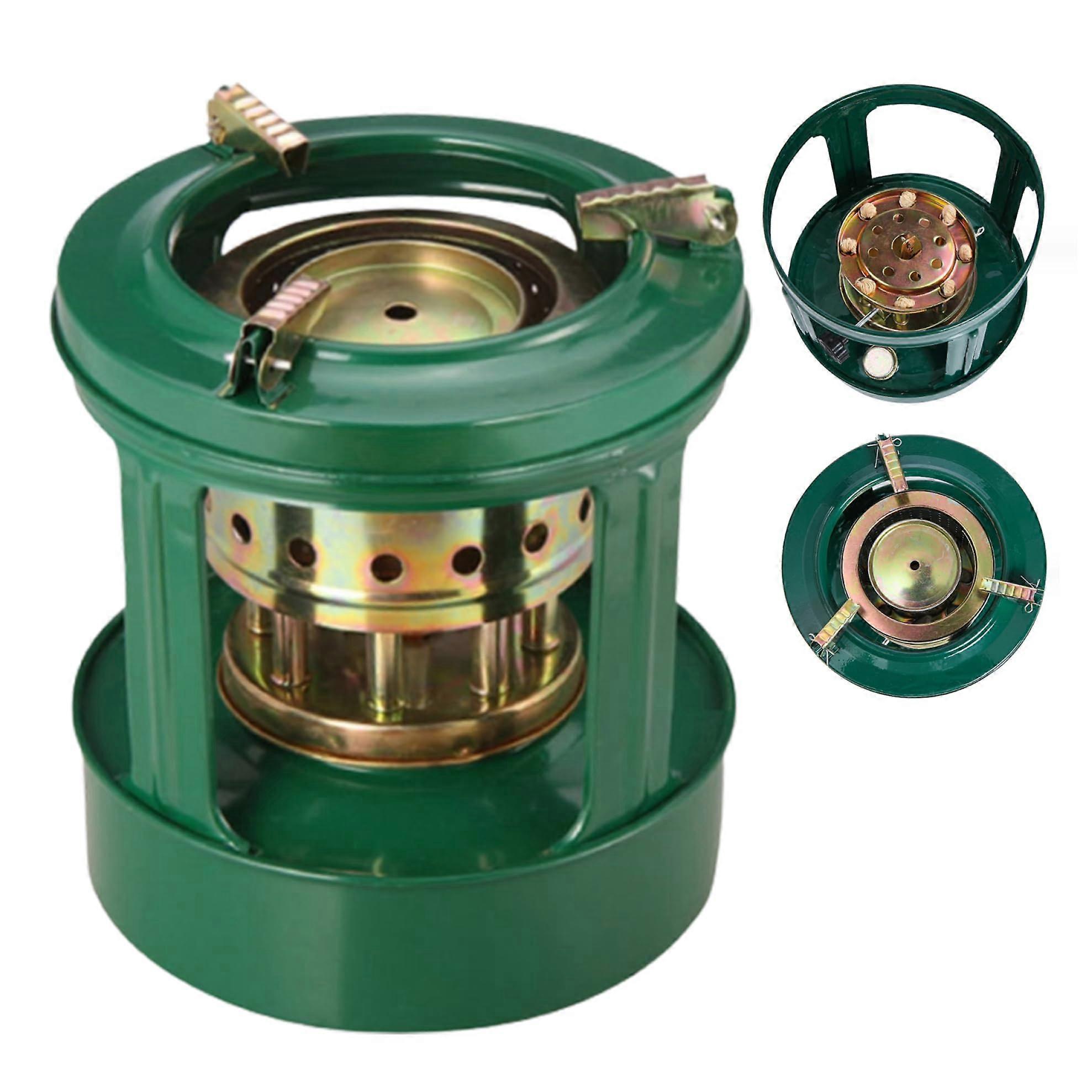 Kerosene Oven 1L Capacity Mobile Phone 8 Wicks Camping Oven Outdoor Picnic Iron Small Kerosene Heater for Cooking, Kerosene Oven