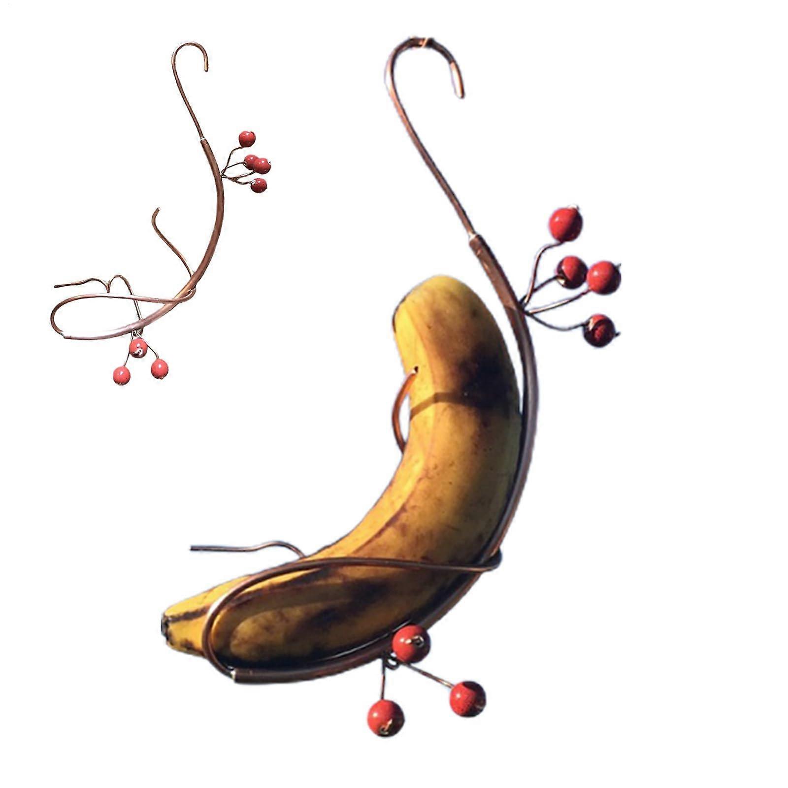 Butfly Banana Hammock Feeder – Hanging Bird Feeder for Outdoor Use | Multi-Purpose Decorative Banana Holder for Wildlife Observation