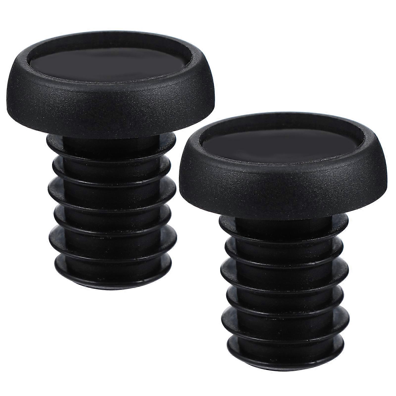 Bike Handlebar Caps, Durable Construction with Internal Mounts, Enhances Riding Experience