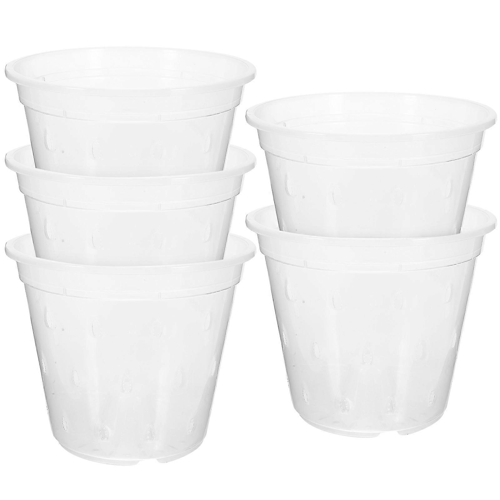 Orchid Containers with Slot Technology Supporting Stronger Root Systems Indoors