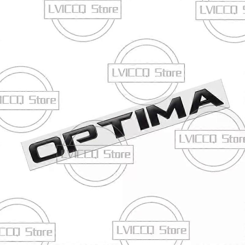 Suitable for Optima Car Emblem 3D Metal GT Line K5 K2 K3 Logo Body Decals Sticker Rear Tail Trunk Boot Letter Badge Styling