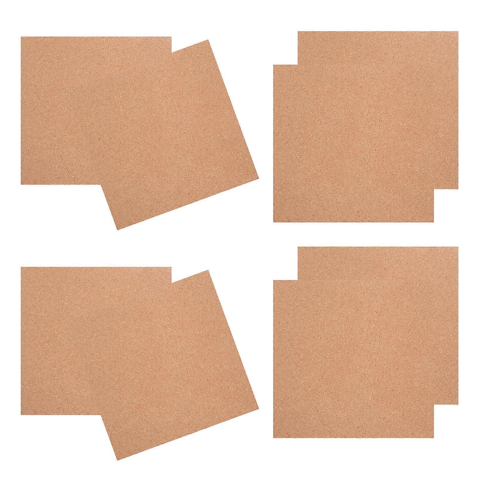 コルクボードディスプレイボード掲示板クリエイティブ掲示板高密度コルク断熱材8個