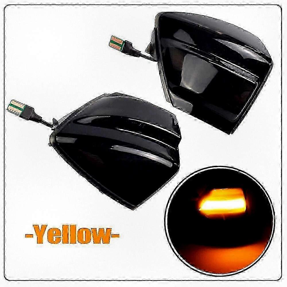 Dynamic LED Turn Signal Light for Ford Kuga Galaxy C-Max S-Max Door Wing Mirror Blinker Indicator Light Compatible with Ford Models