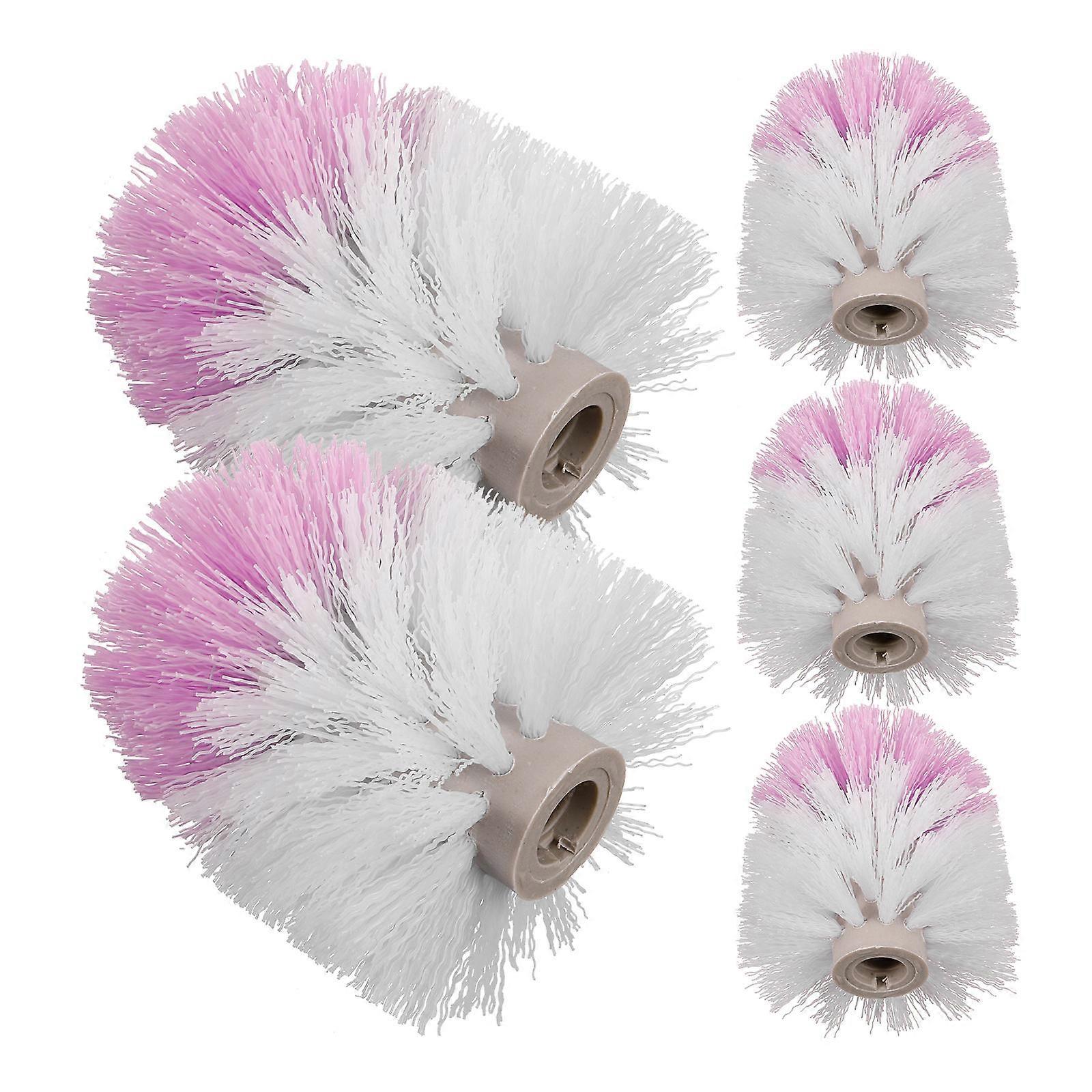 Cleaning Brush Replacement Heads Bathroom Cleaning Tools Performance Plastic 9.00X8.00X8.00cm 5Pcs