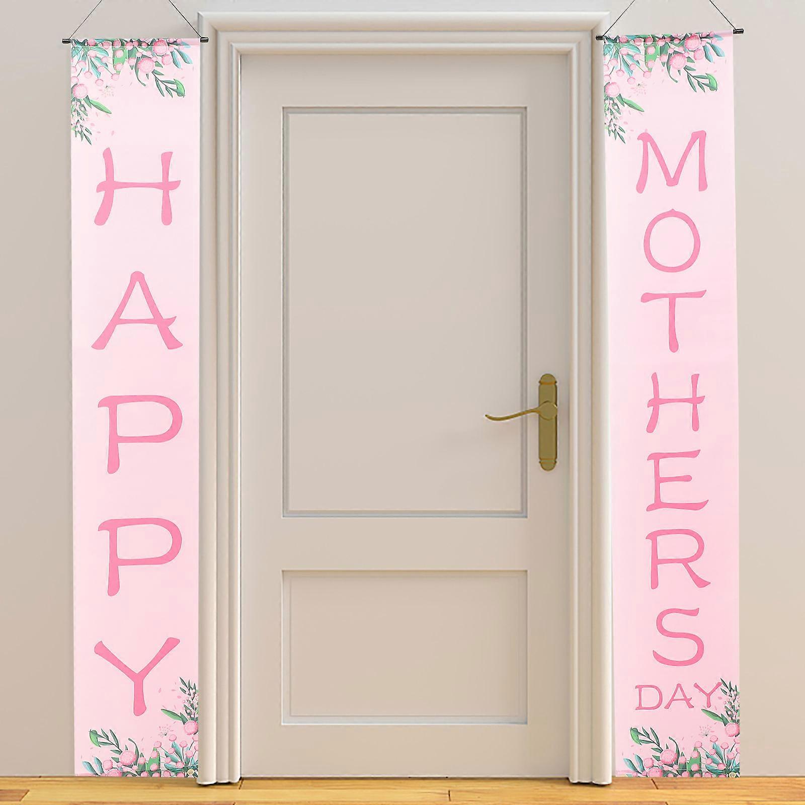 Mothers Day Decorations Indoor Wear-Resistant Banner For Event Organizers 1Pair