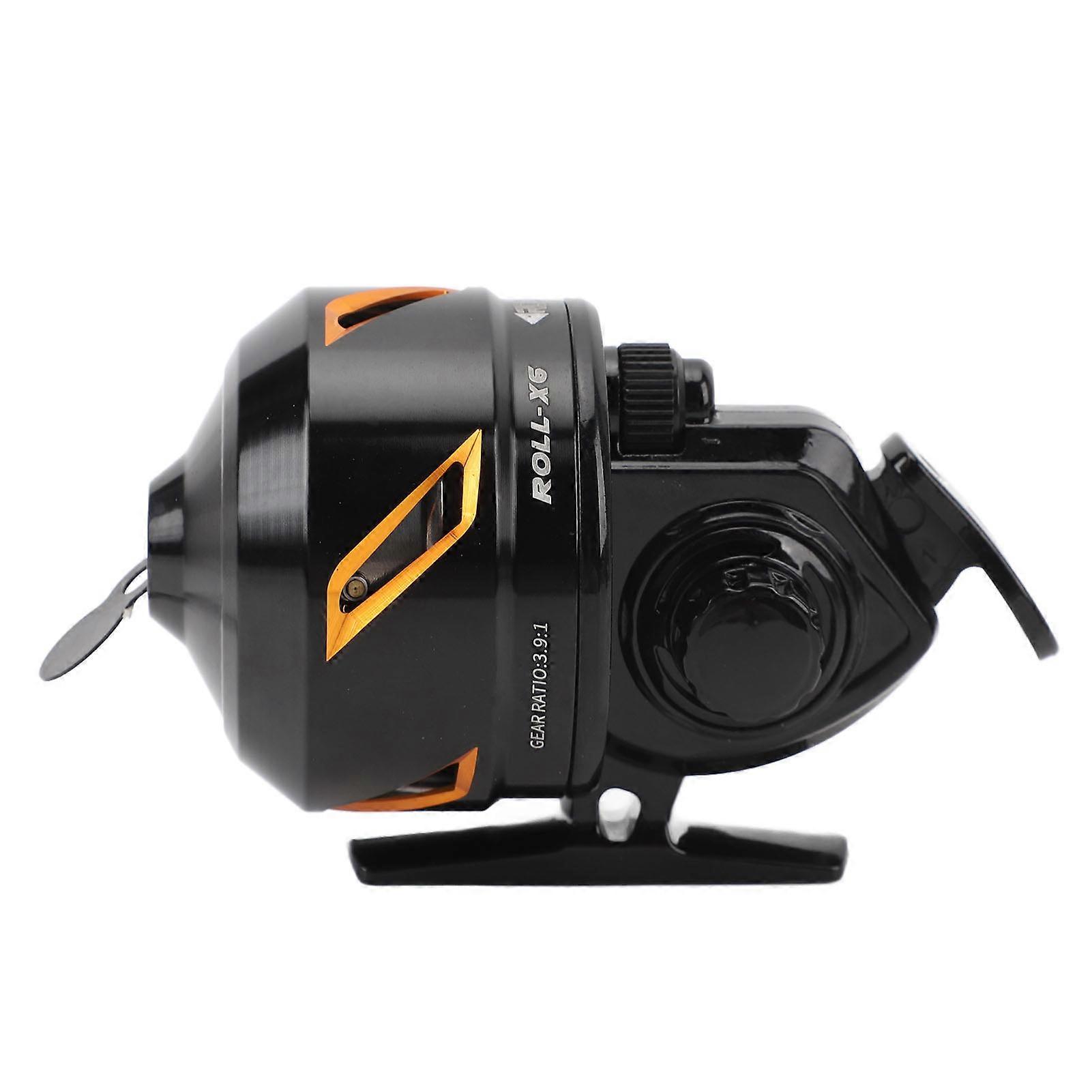High Speed Fishing Reel, 3.9:1 Gear Ratio, 3+1 Bearings, Reversible Handle for Left/Right Retrieve, Closed Face Reel, Gold