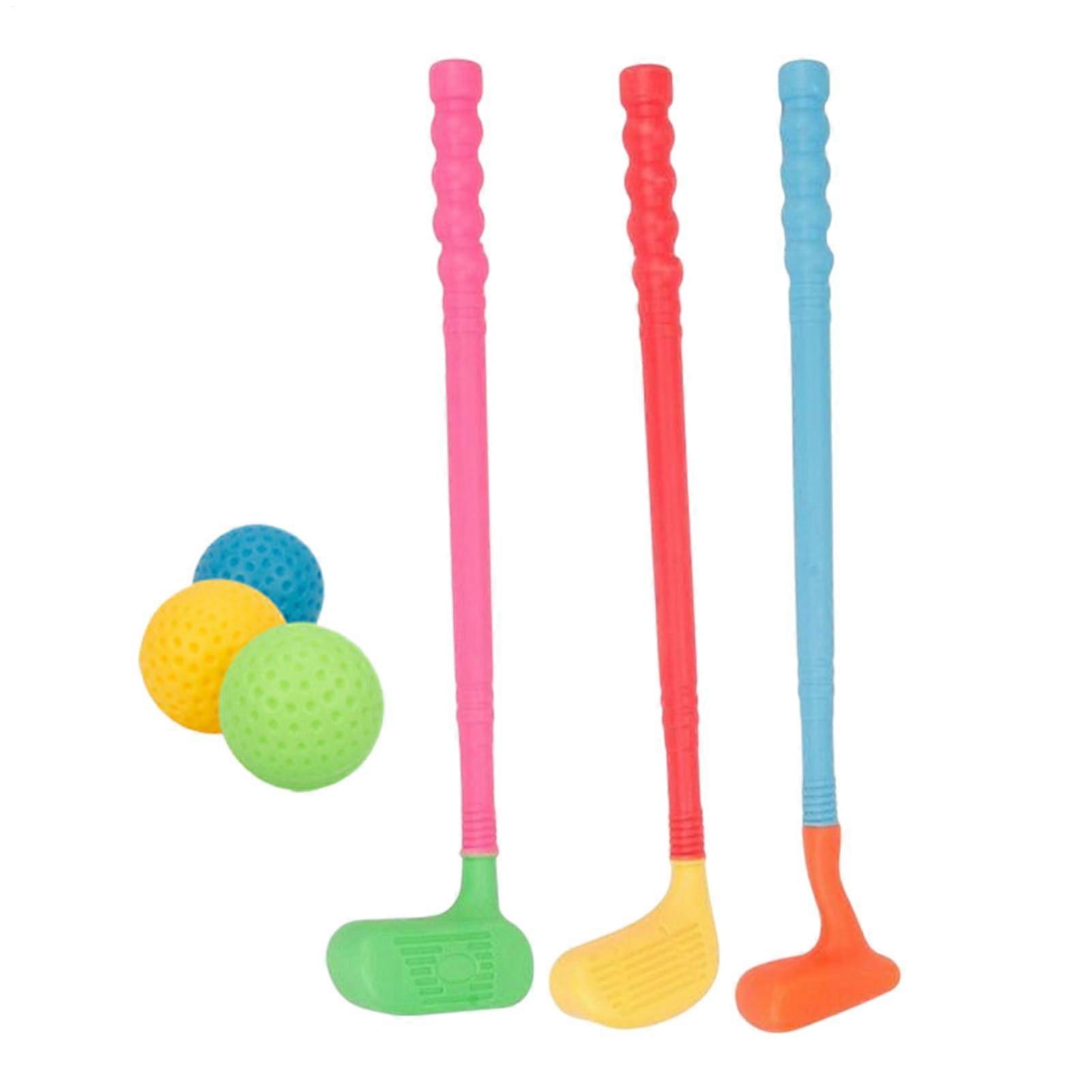 نوادي الجولف ، مجموعة الجولف ، ألعاب الجولف ، لعبة رياضية لممارسة الفناء الخلفي ، لعبة عائلية ، حديقة ليلية داخلية