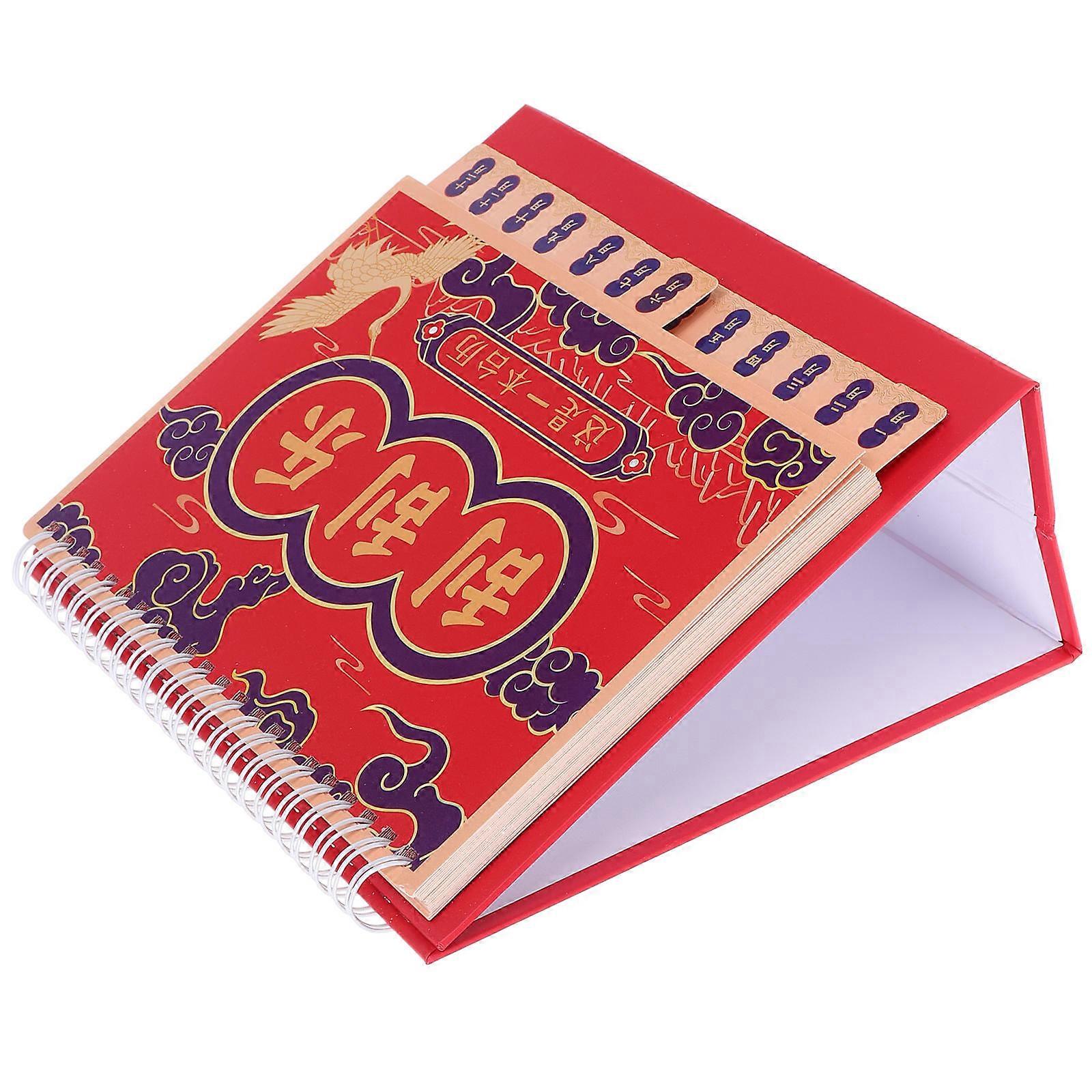 تقويم الوجه لمكتب تقويم مكتبي خدش المكتب المنزل الاستخدام اليومي .30X21.00X1.70CM صفحات سهلة الوجه 1 مجموعة