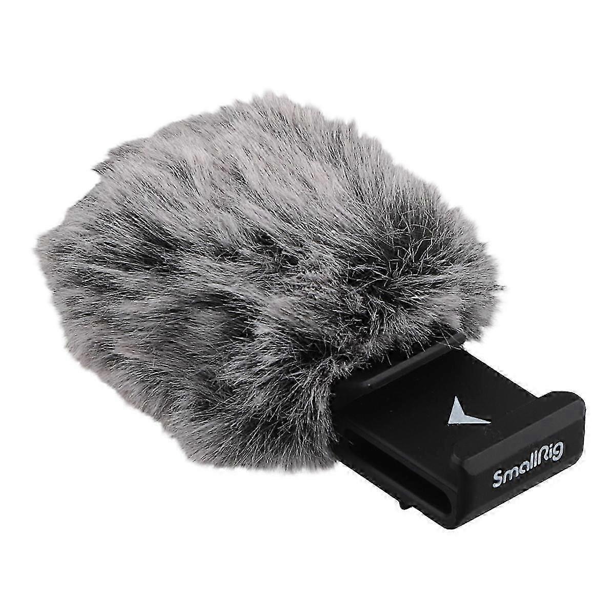 Cold Shoe Adapter with Windscreen for compatible cameras