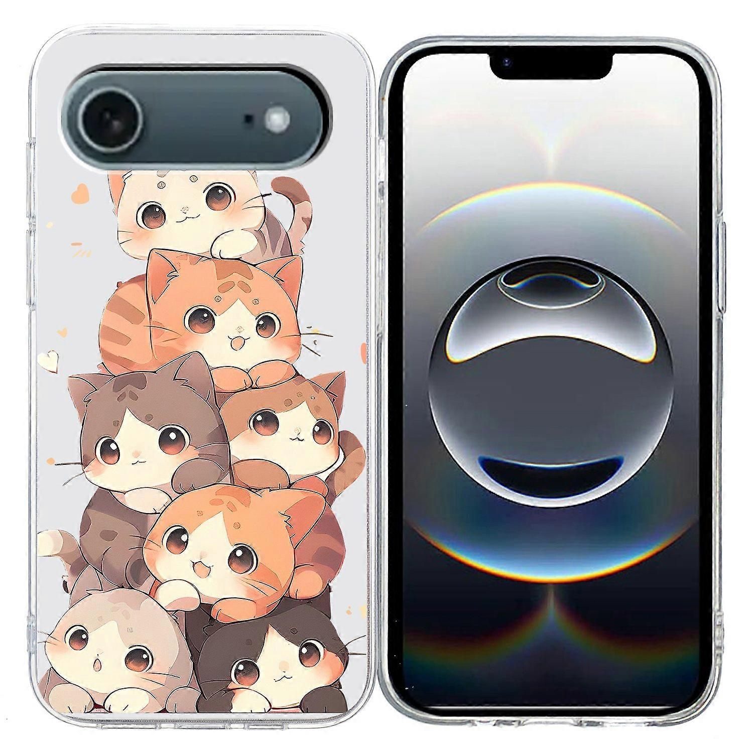 For iPhone 17 Air Case Pattern Printing Shockproof Soft TPU Phone Cover