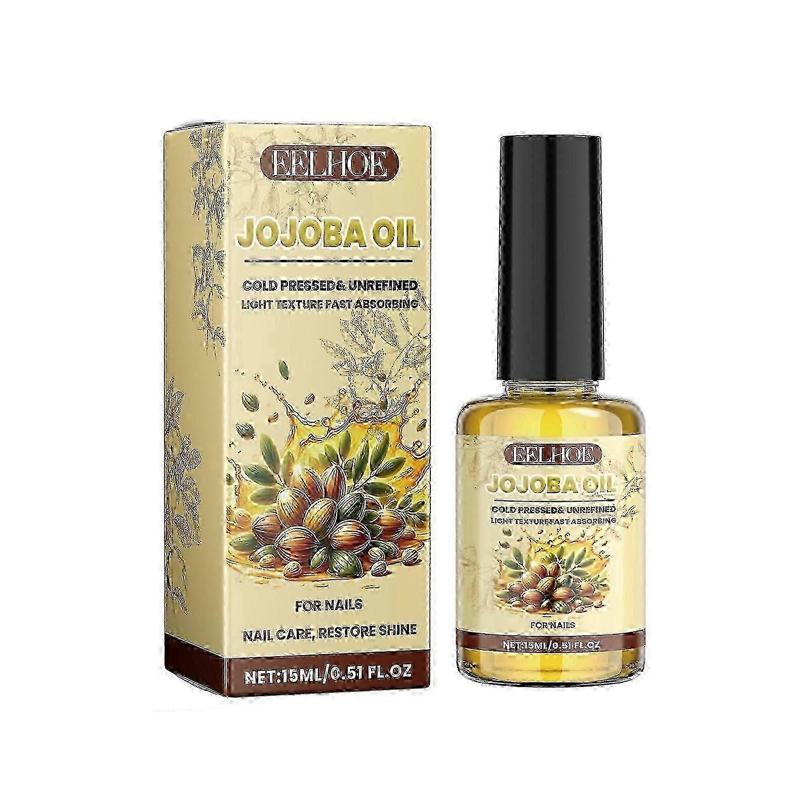 Eelhoe Jojoba Nail Base Coat  Nourishing Primer for Healthy and Strong Nails