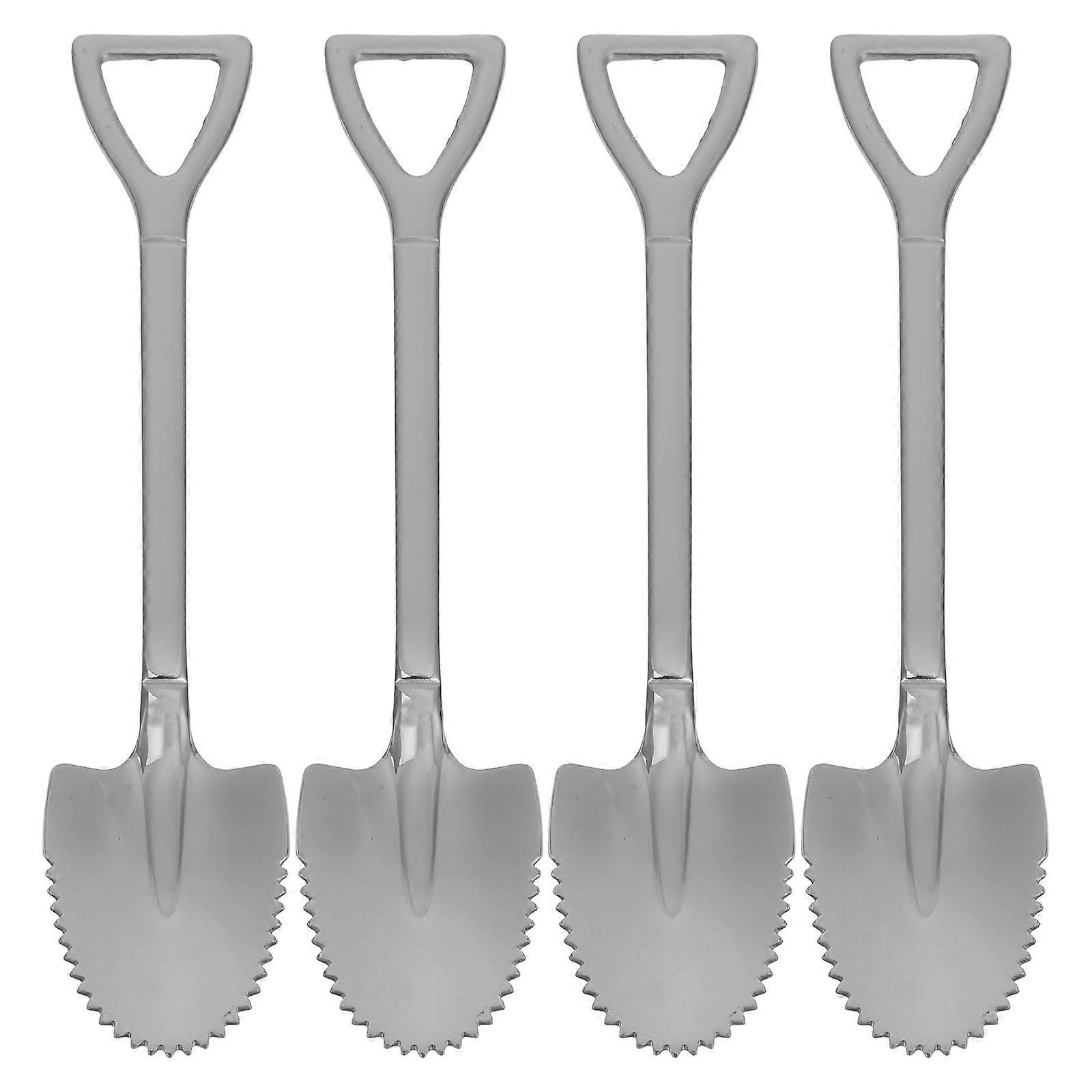 Processo di lucidatura fine con paletta in metallo per appassionati di cucina 4 pezzi