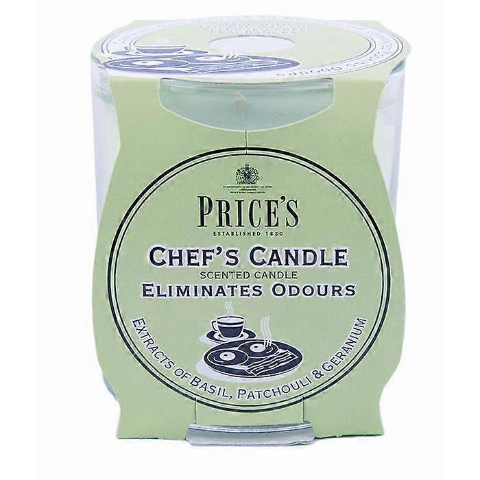 Prices Chefs Jar Scented Candle Basil Patchouli & Geranium