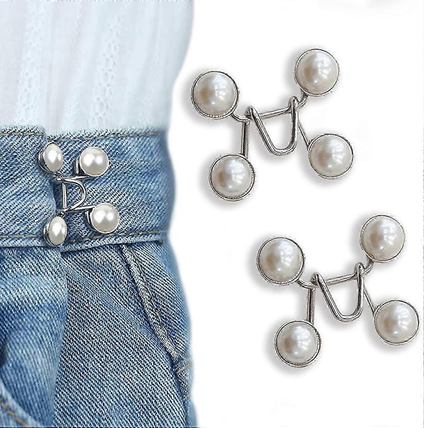 3PCS Jean Button Pins, Adjustable Jean Button, Detachable Jean Button Pin, No Sewing Required