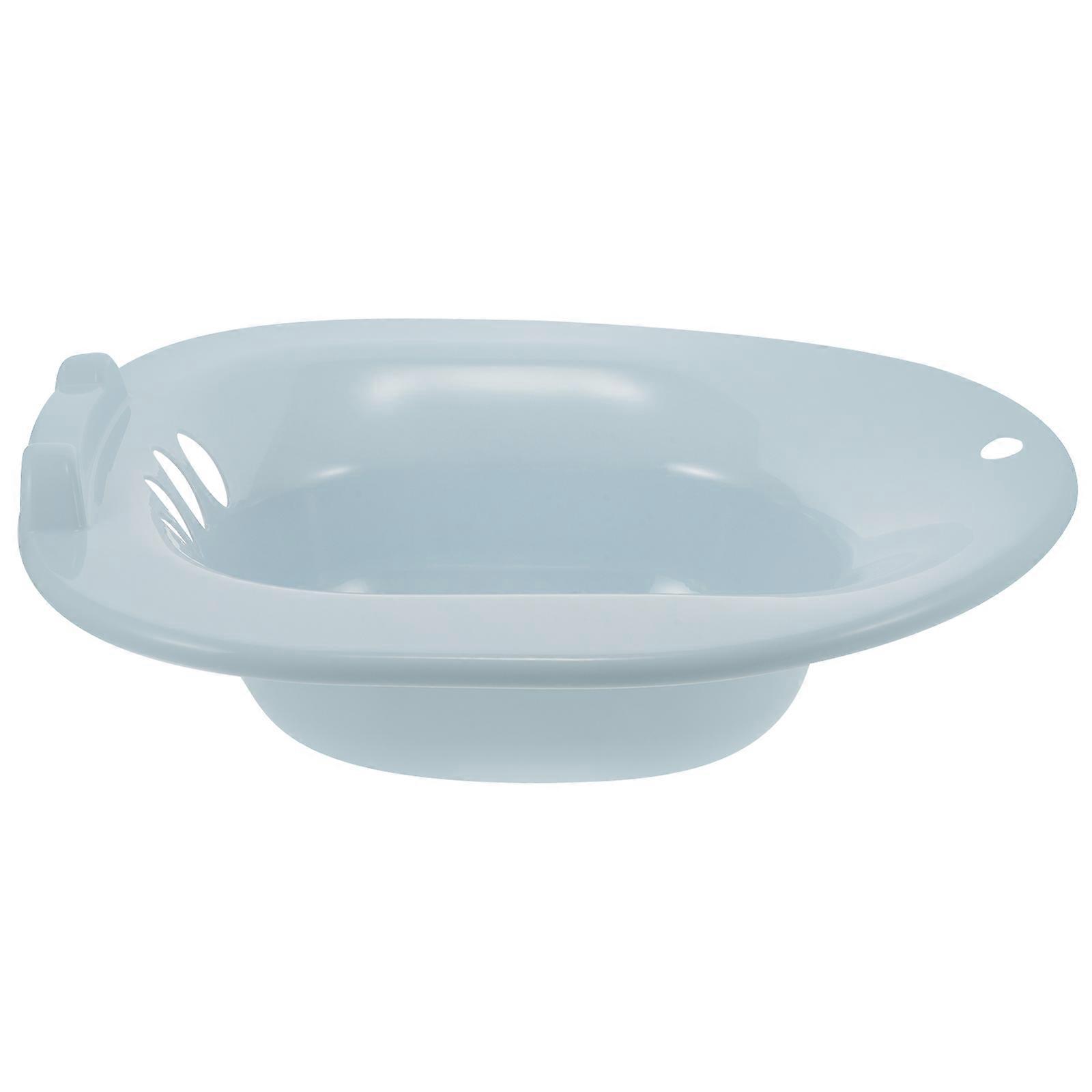 Sitz Bath Basin for Postpartum Care and Blue Plastic AntiSpill Design Home Use