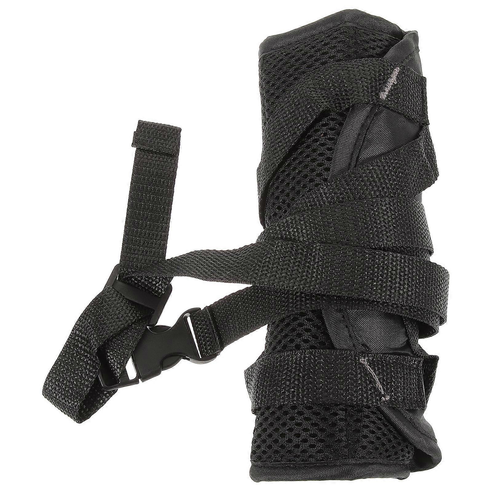 Portable Airplane Foot Hammock Adjustable Length Rectangular Shape 1Set