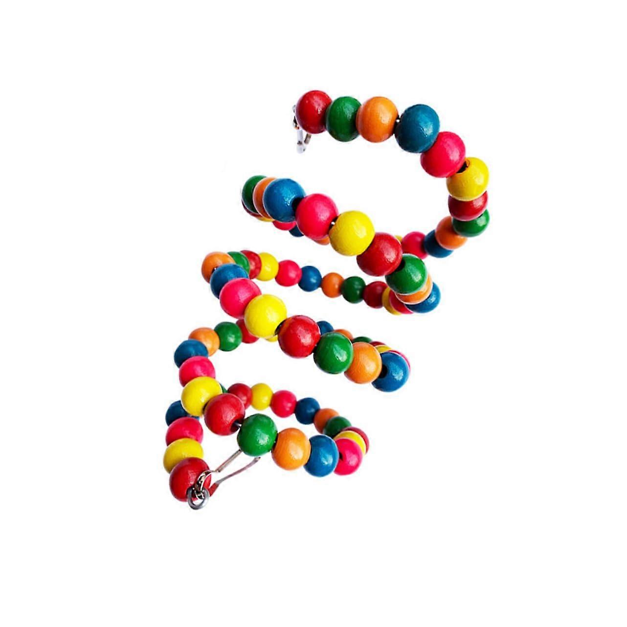 Parrot Ladder Toy Set of 3 - Interactive Bird Swing Accessories for Cage, Easy Installation, Safe Material