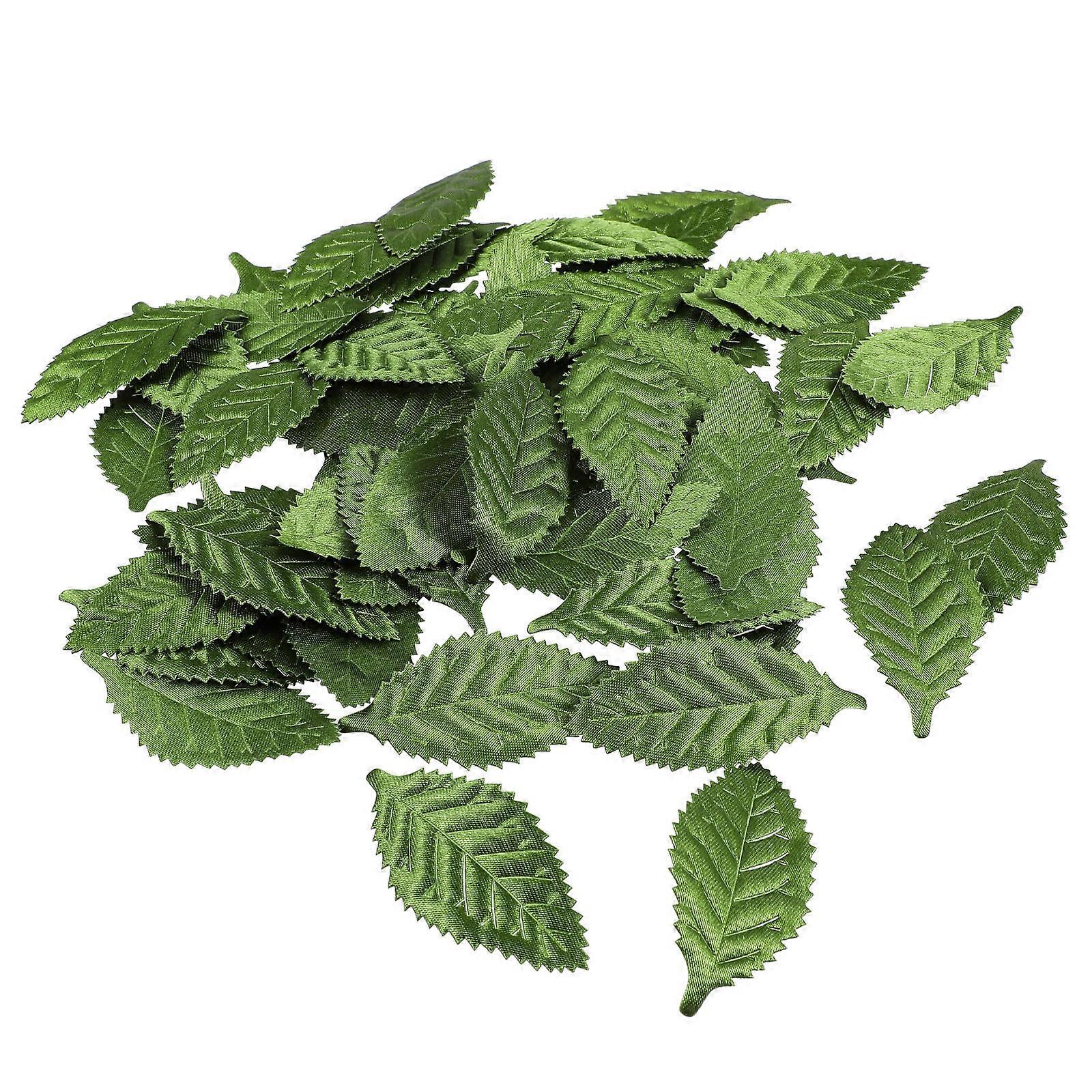 Artificial Leaves 100Pcs Green for Party Decoration with Versatile Decor
