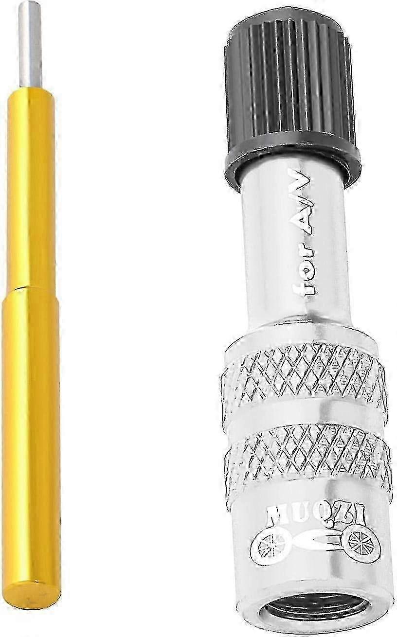 Bicycle Tire Valve Adapter Kit - Compatible with Standard Pumps & Air Compressors for Easy Inflation